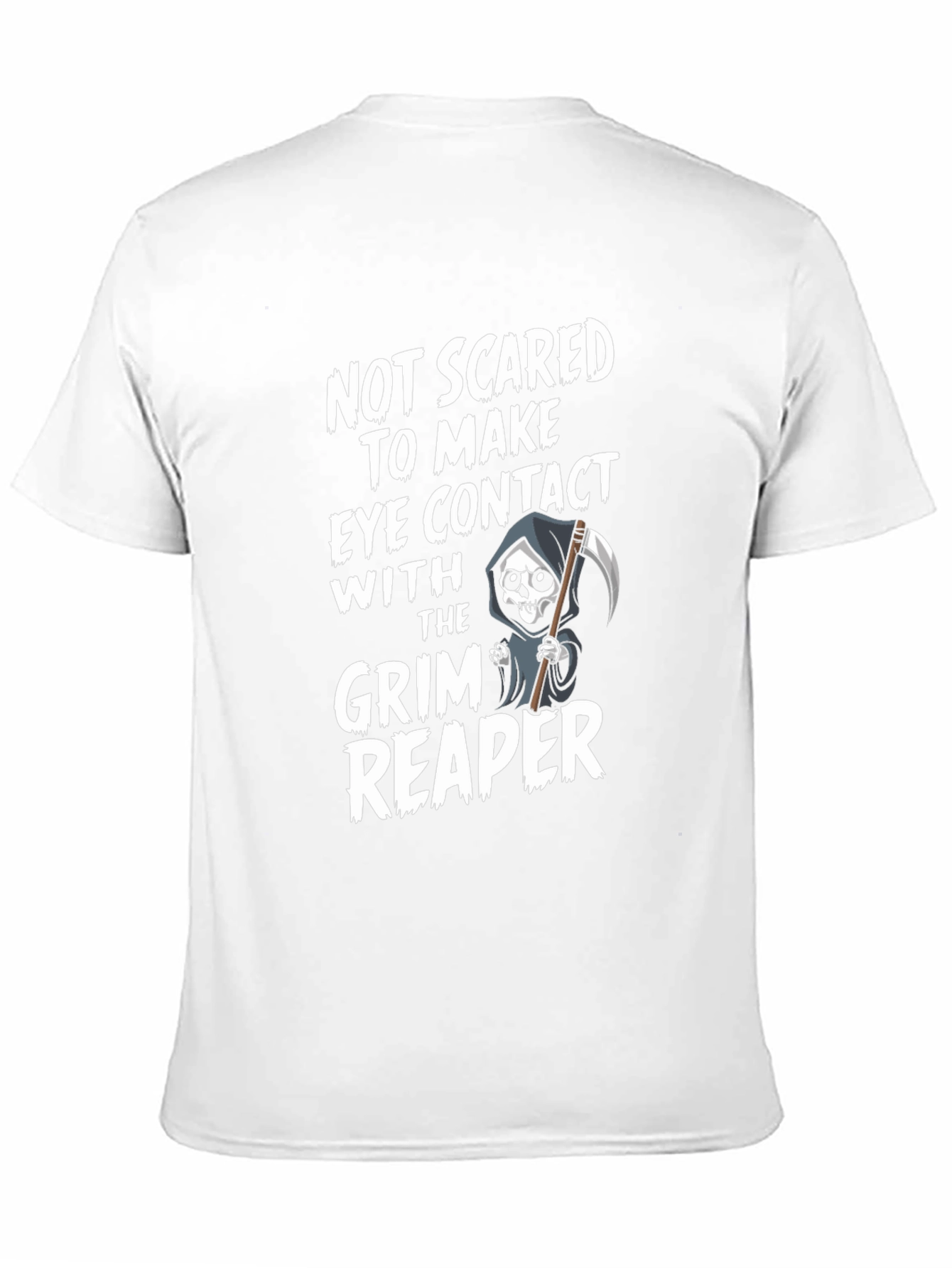 Grim Reaper Graphic T-Shirt - Halloween Spooky Tee