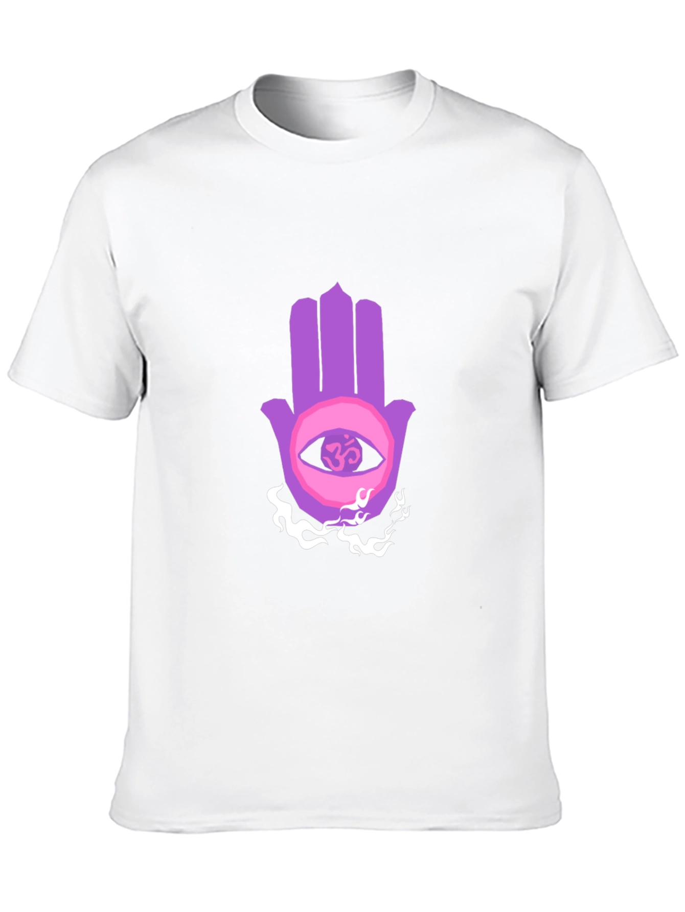 Hamsa Eye Graphic Tee - Spiritual Protection Shirt
