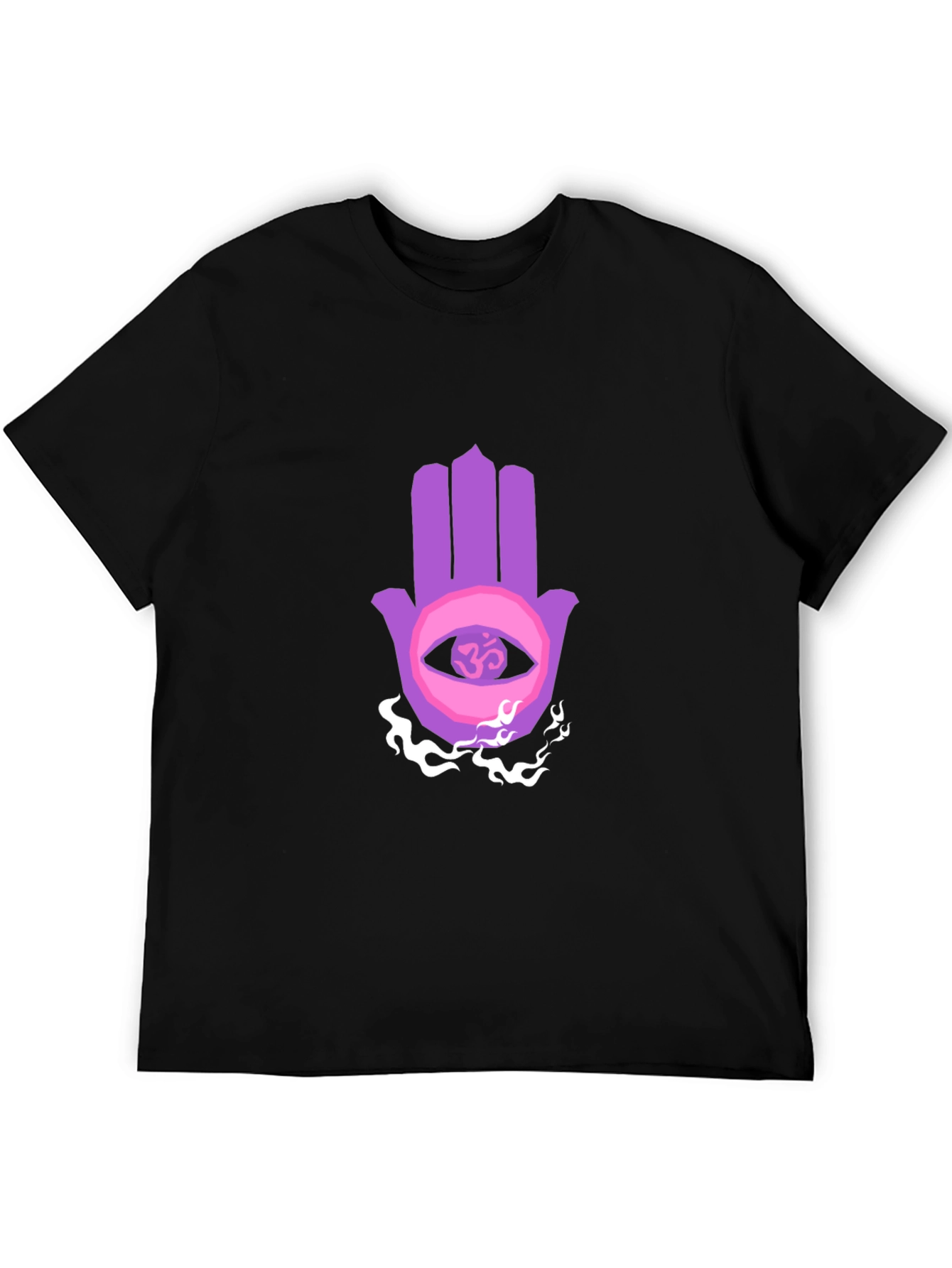 Hamsa Eye Graphic Tee - Spiritual Protection Shirt