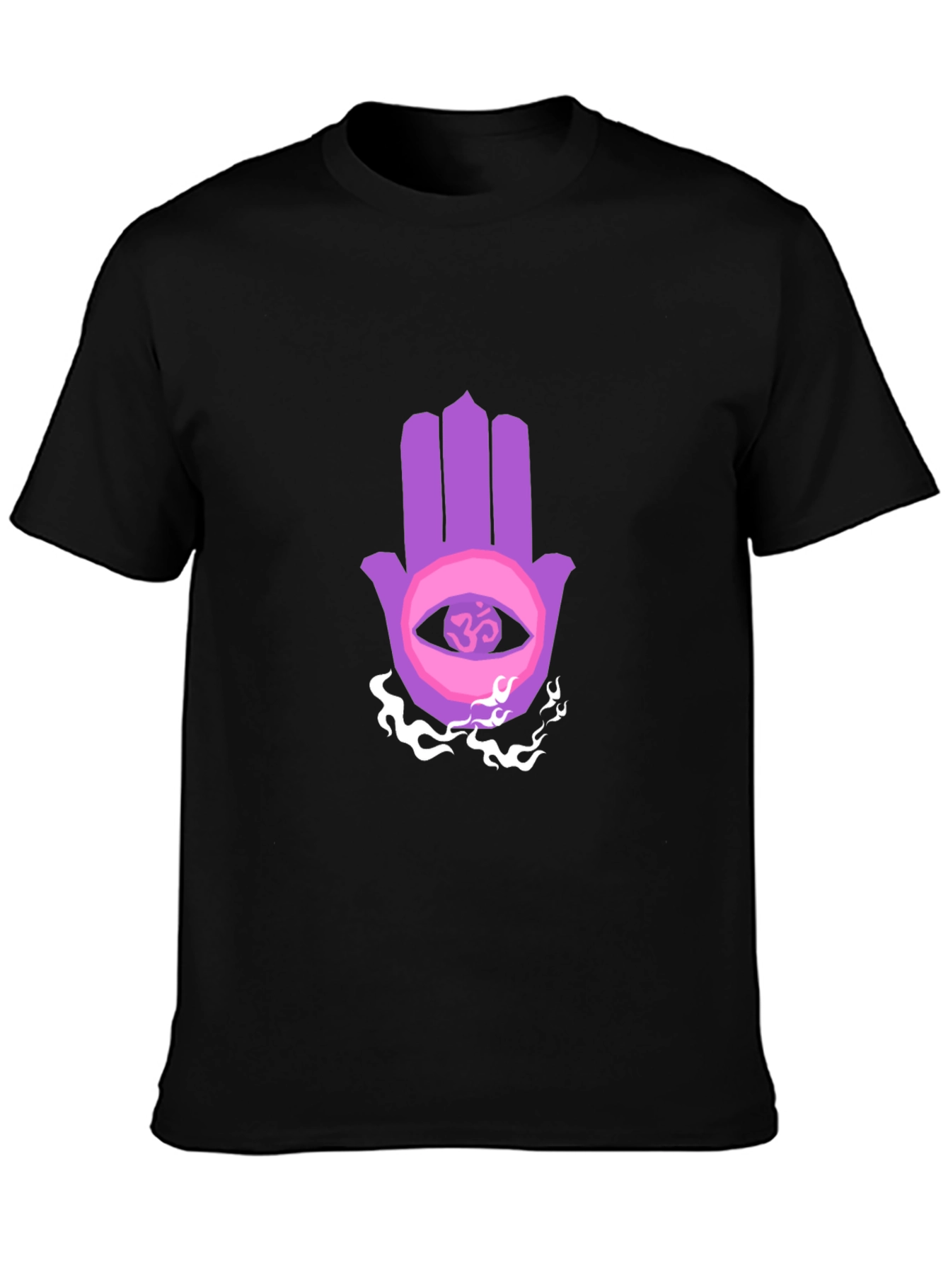 Hamsa Eye Graphic Tee - Spiritual Protection Shirt