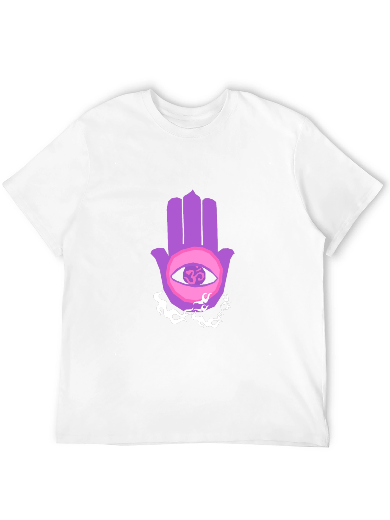 Hamsa Eye Graphic Tee - Spiritual Protection Shirt