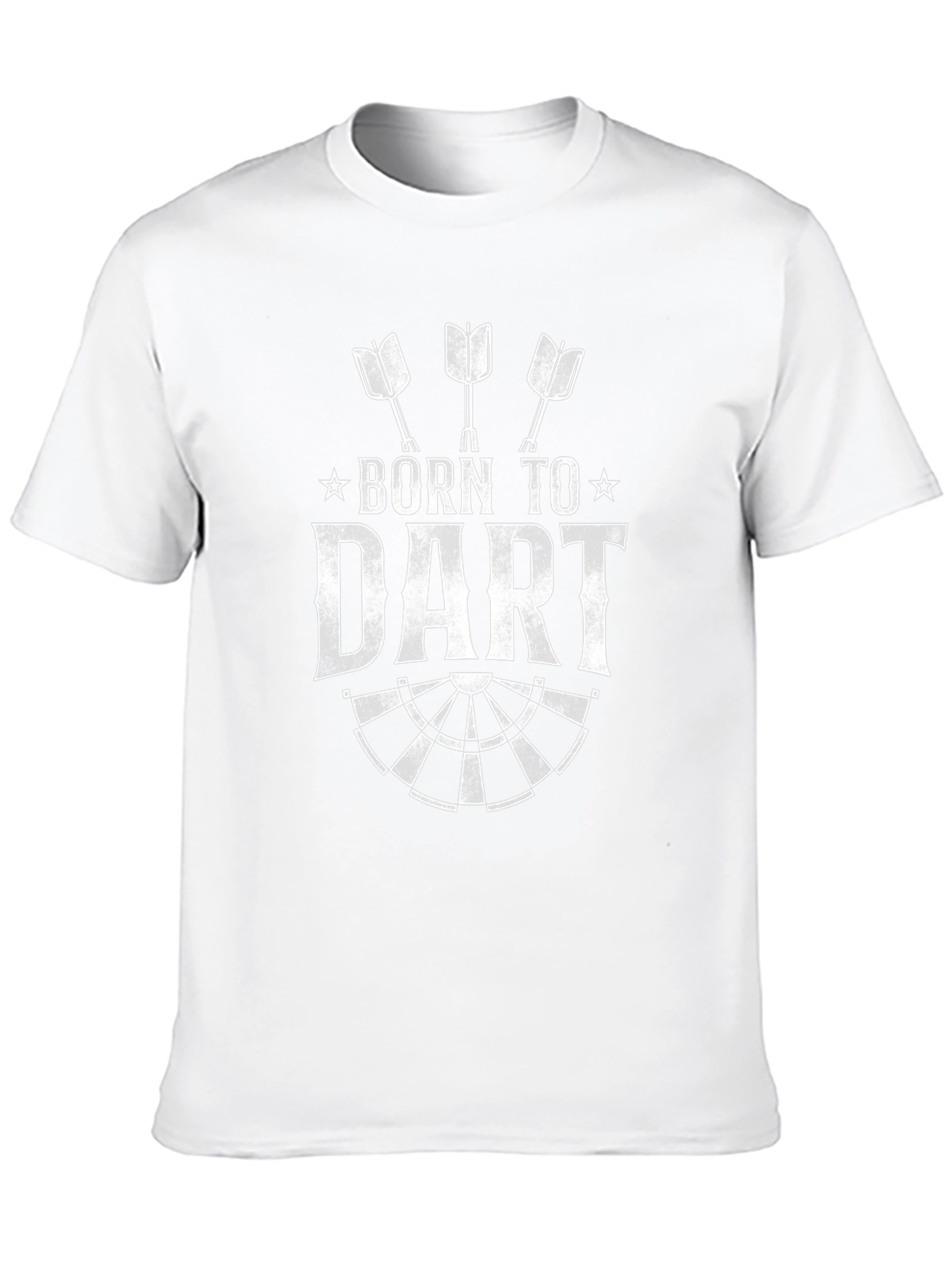 Born To Dart T-Shirt - Dartboard Design