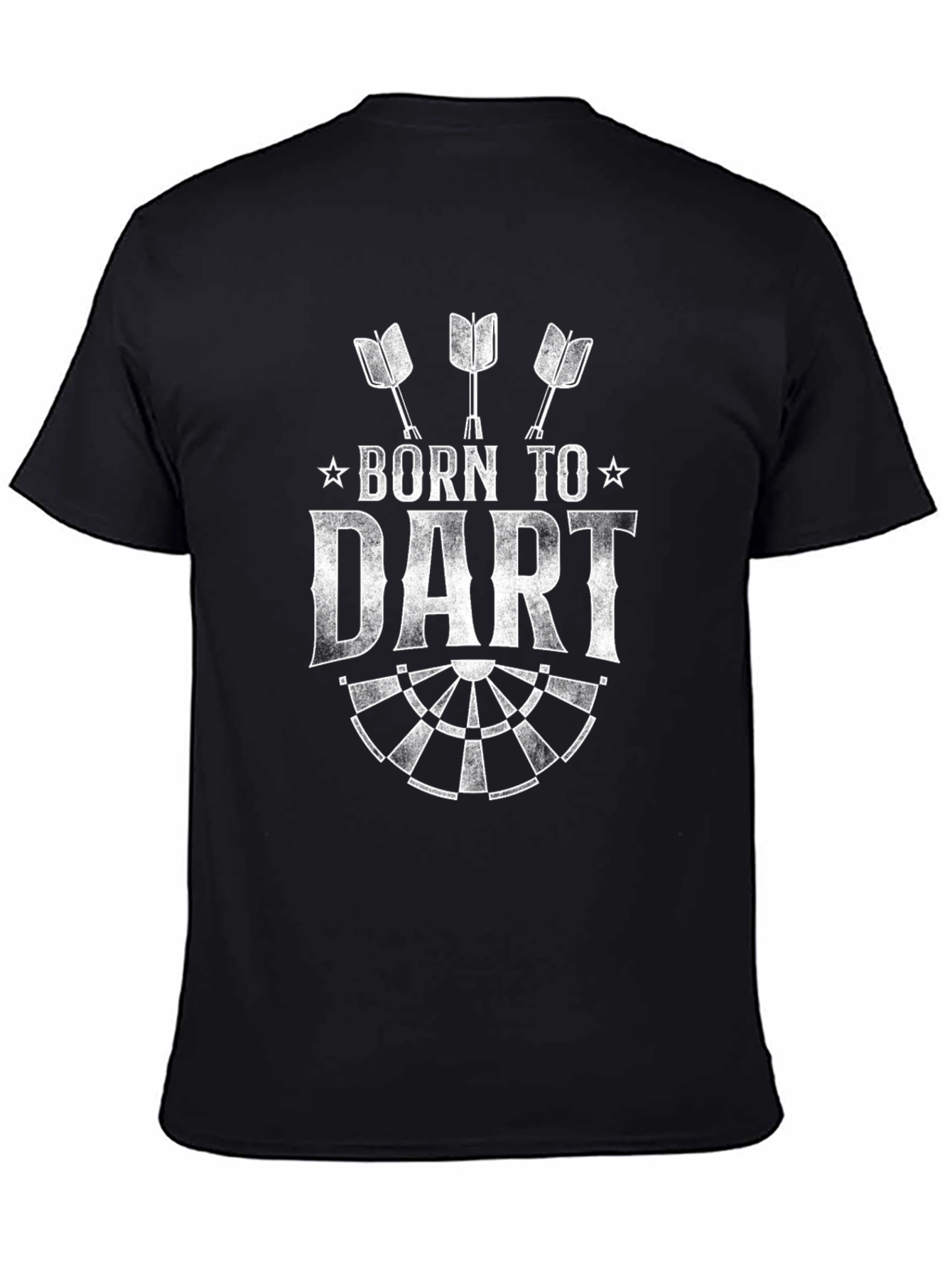 Born To Dart T-Shirt - Dartboard Design