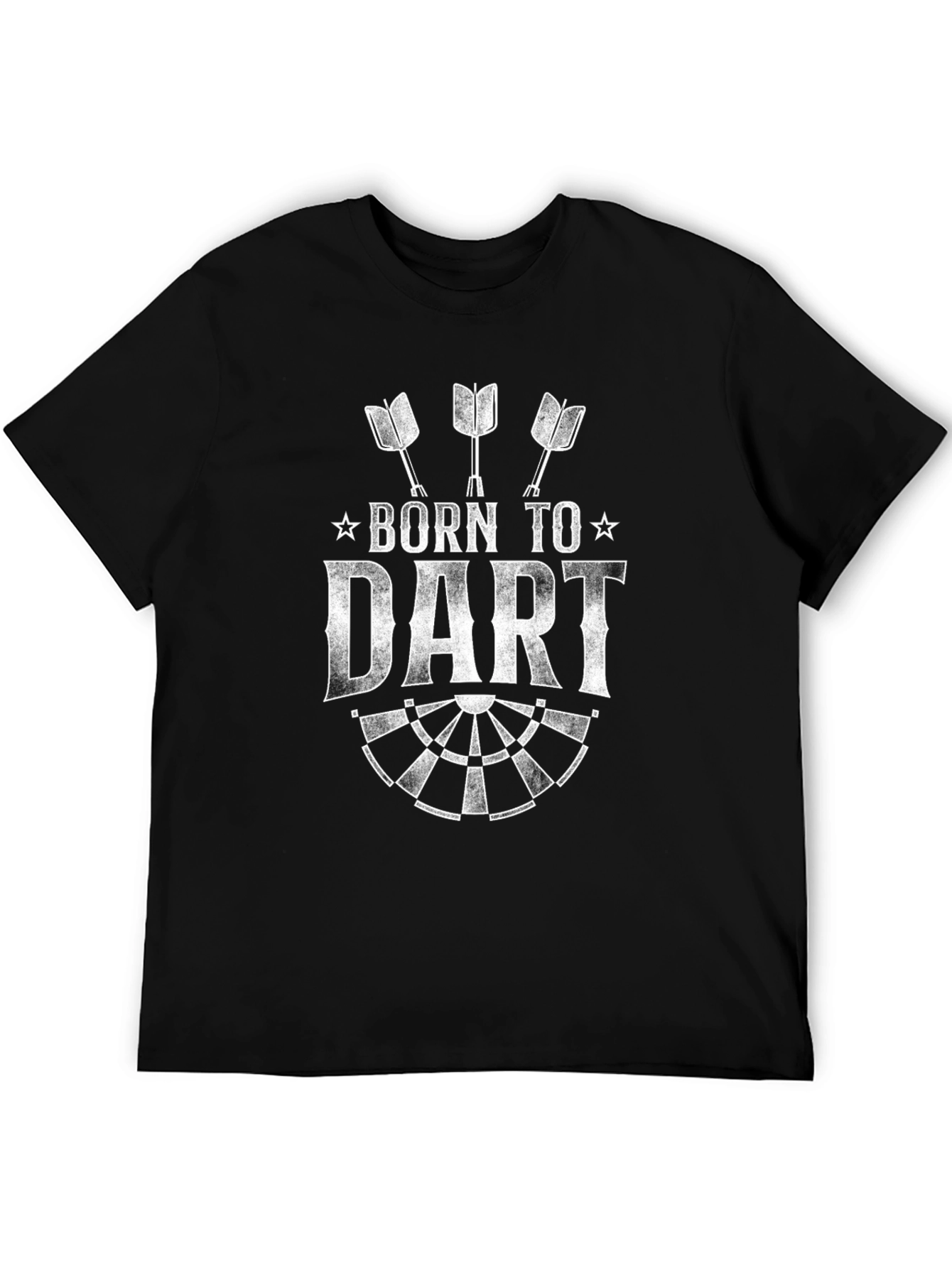 Born To Dart T-Shirt - Dartboard Design