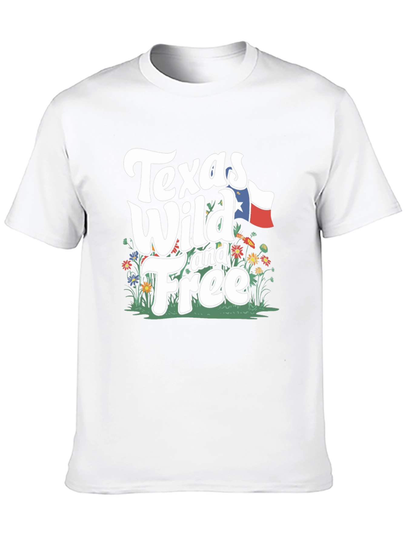 Texas Wild and Free Graphic T-Shirt