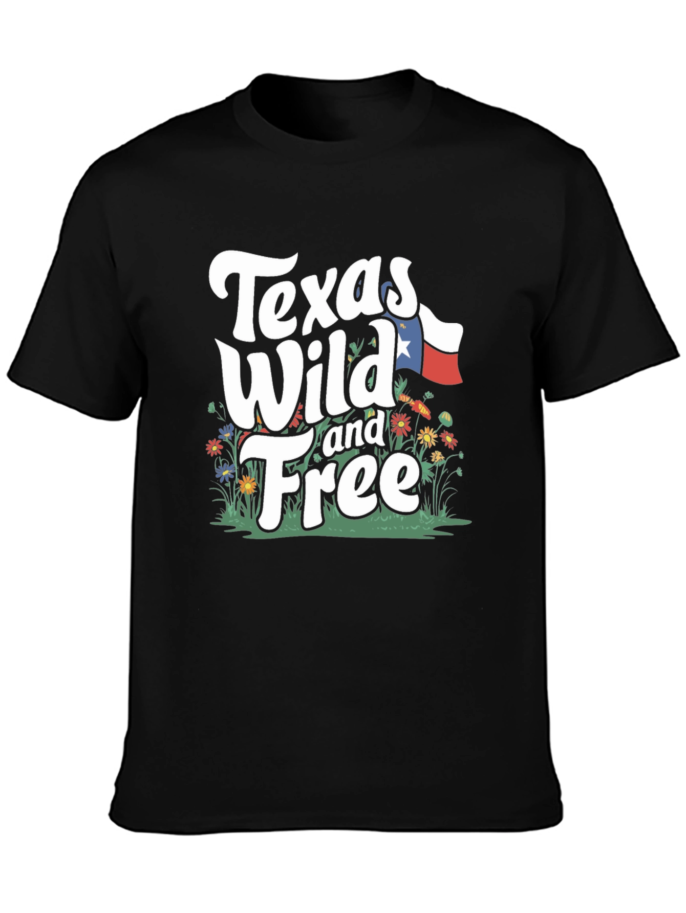 Texas Wild and Free Graphic T-Shirt