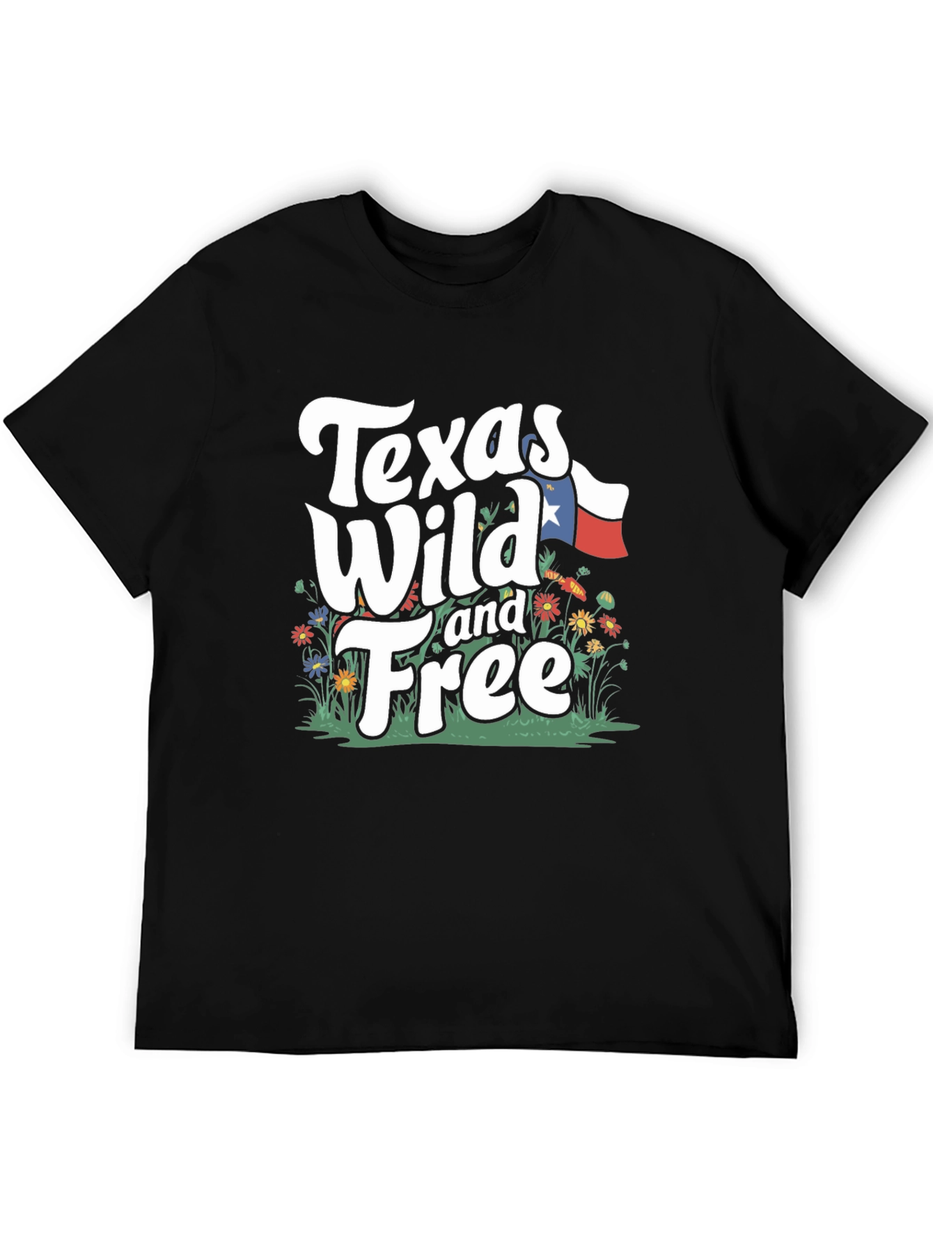 Texas Wild and Free Graphic T-Shirt