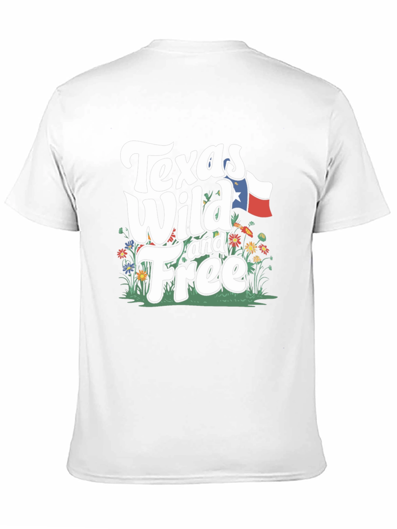 Texas Wild and Free Graphic T-Shirt