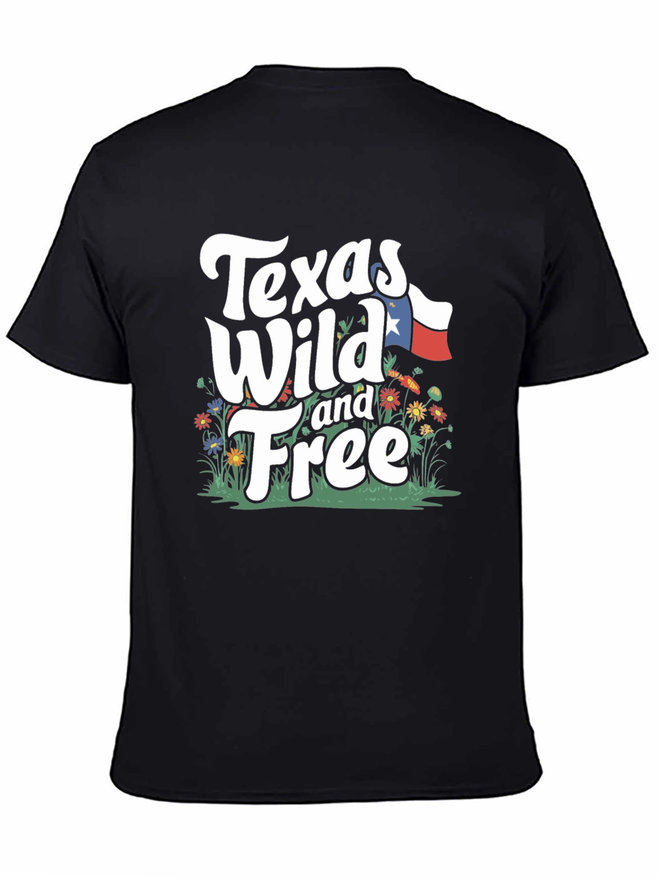 Texas Wild and Free Graphic T-Shirt