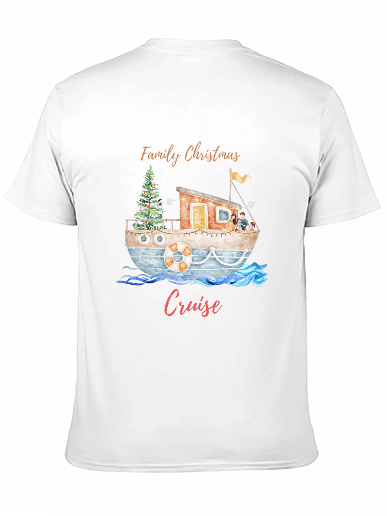 Family Christmas Cruise Graphic Tee