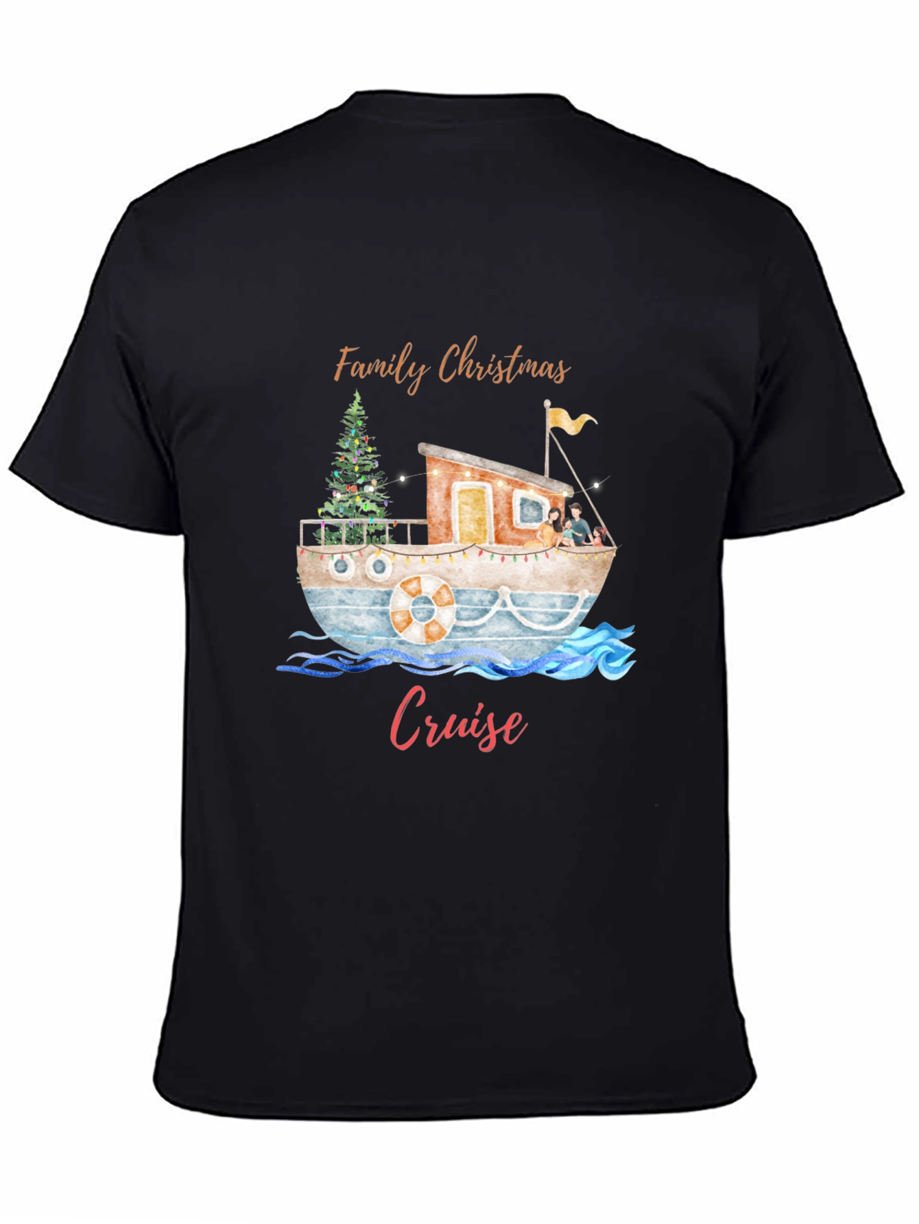 Family Christmas Cruise Graphic Tee