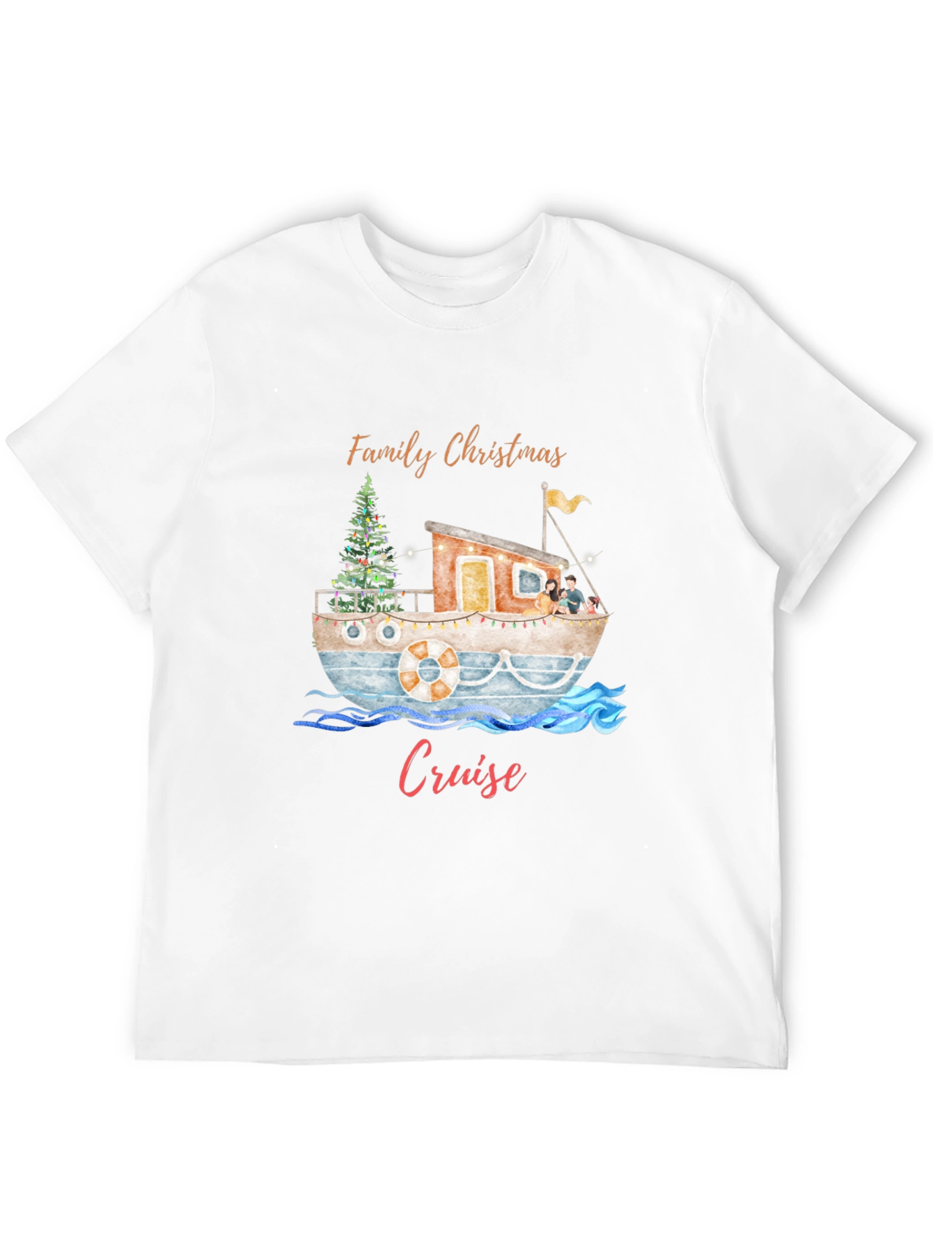 Family Christmas Cruise Graphic Tee