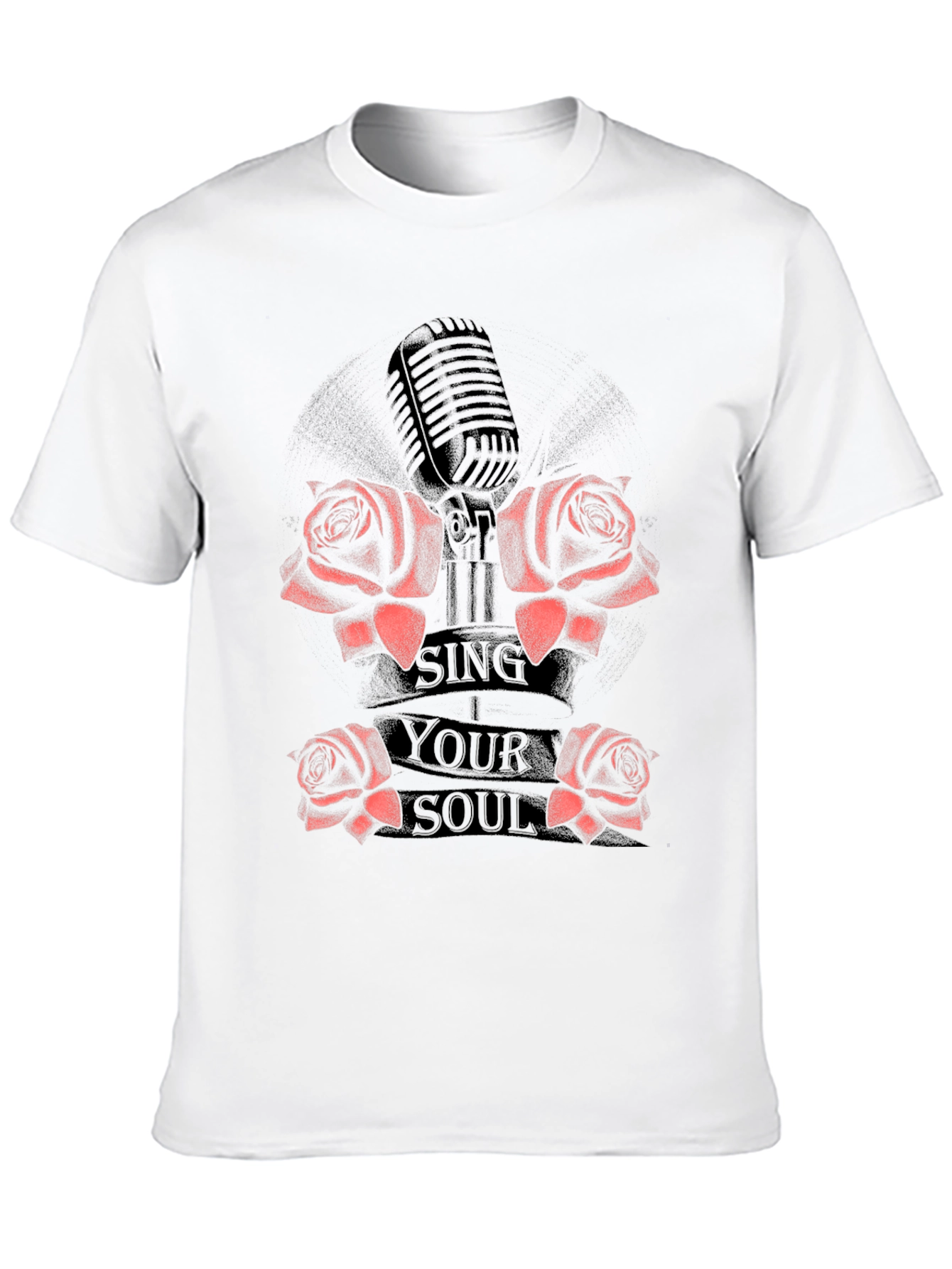 Sing Your Soul Graphic Tee - Black