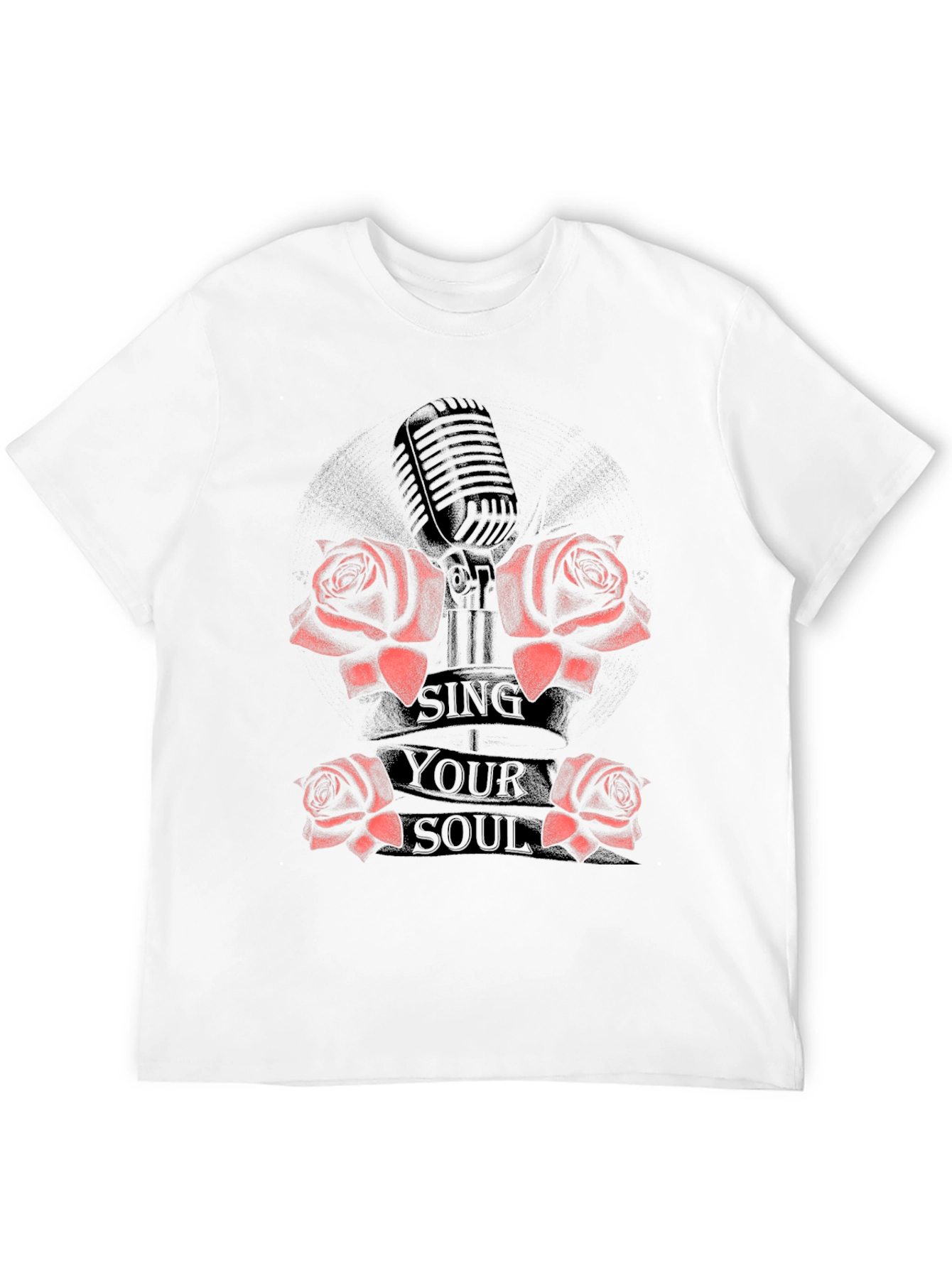 Sing Your Soul Graphic Tee - Black