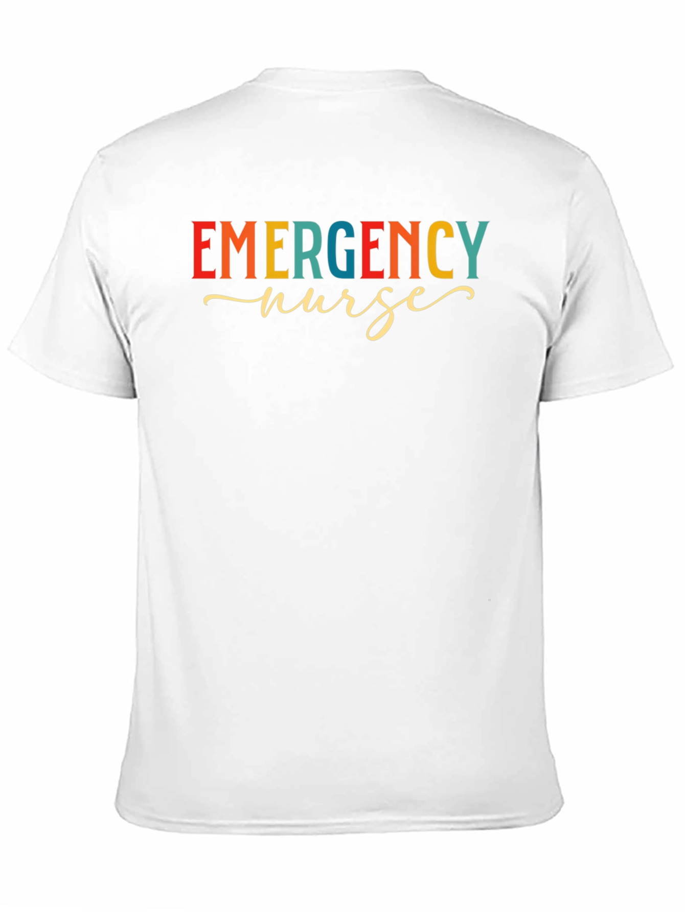 Emergency Nurse Graphic T-Shirt - Black