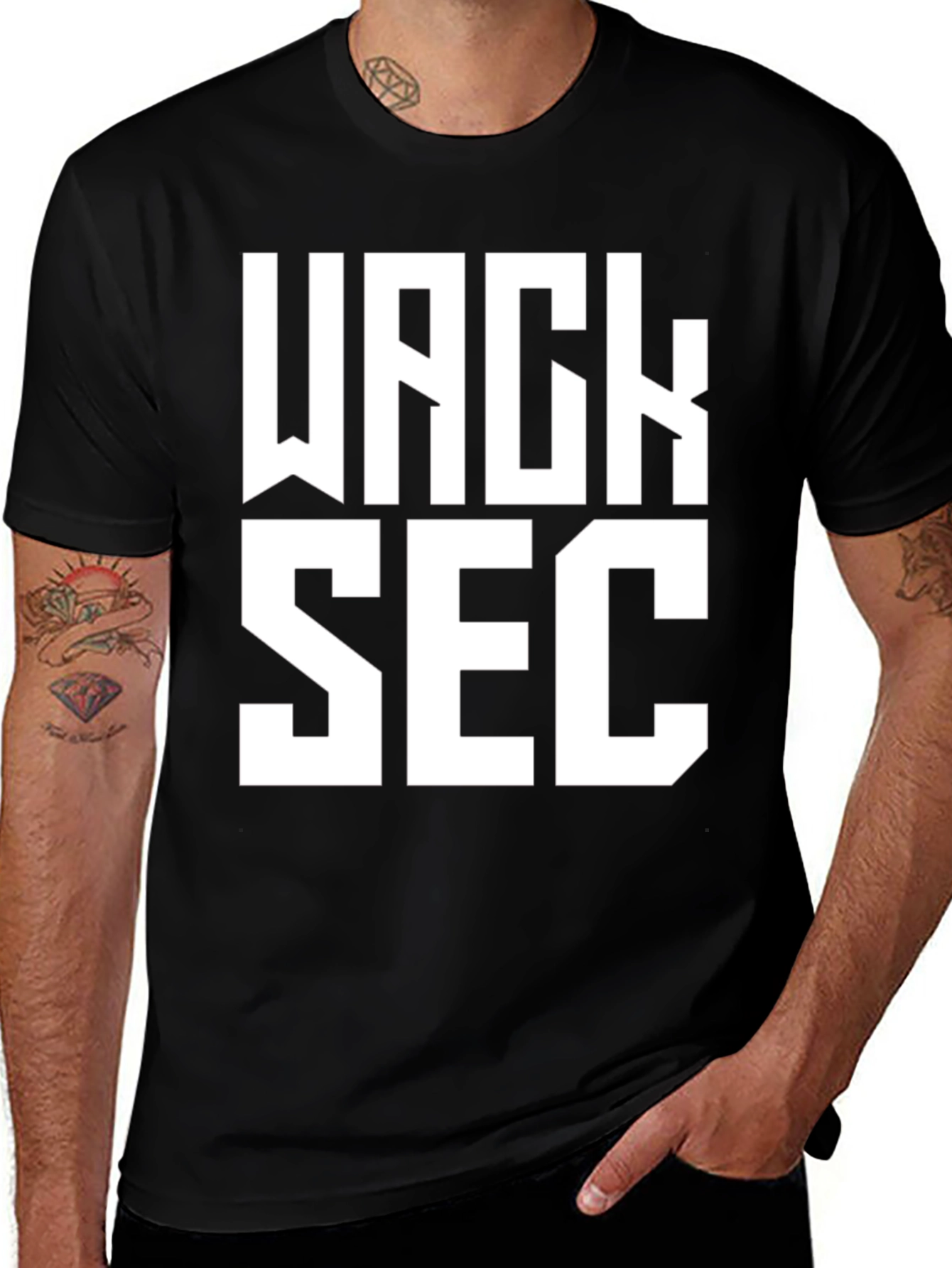 WACK SEC Bold Graphic T-Shirt