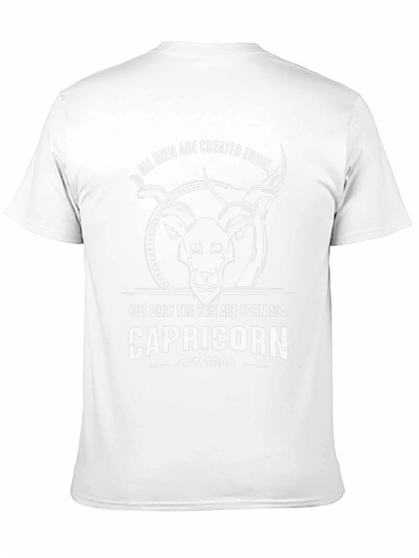 Capricorn Zodiac Sign Graphic T-Shirt