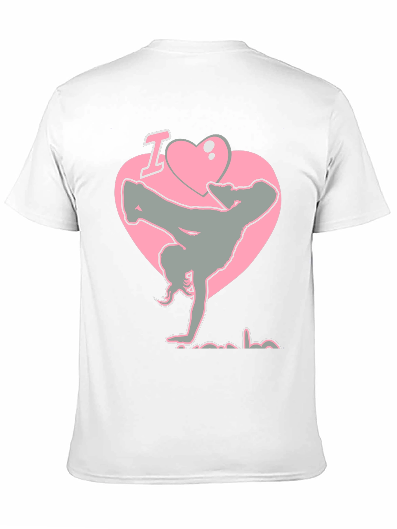I Heart Breakdancing Black T-Shirt