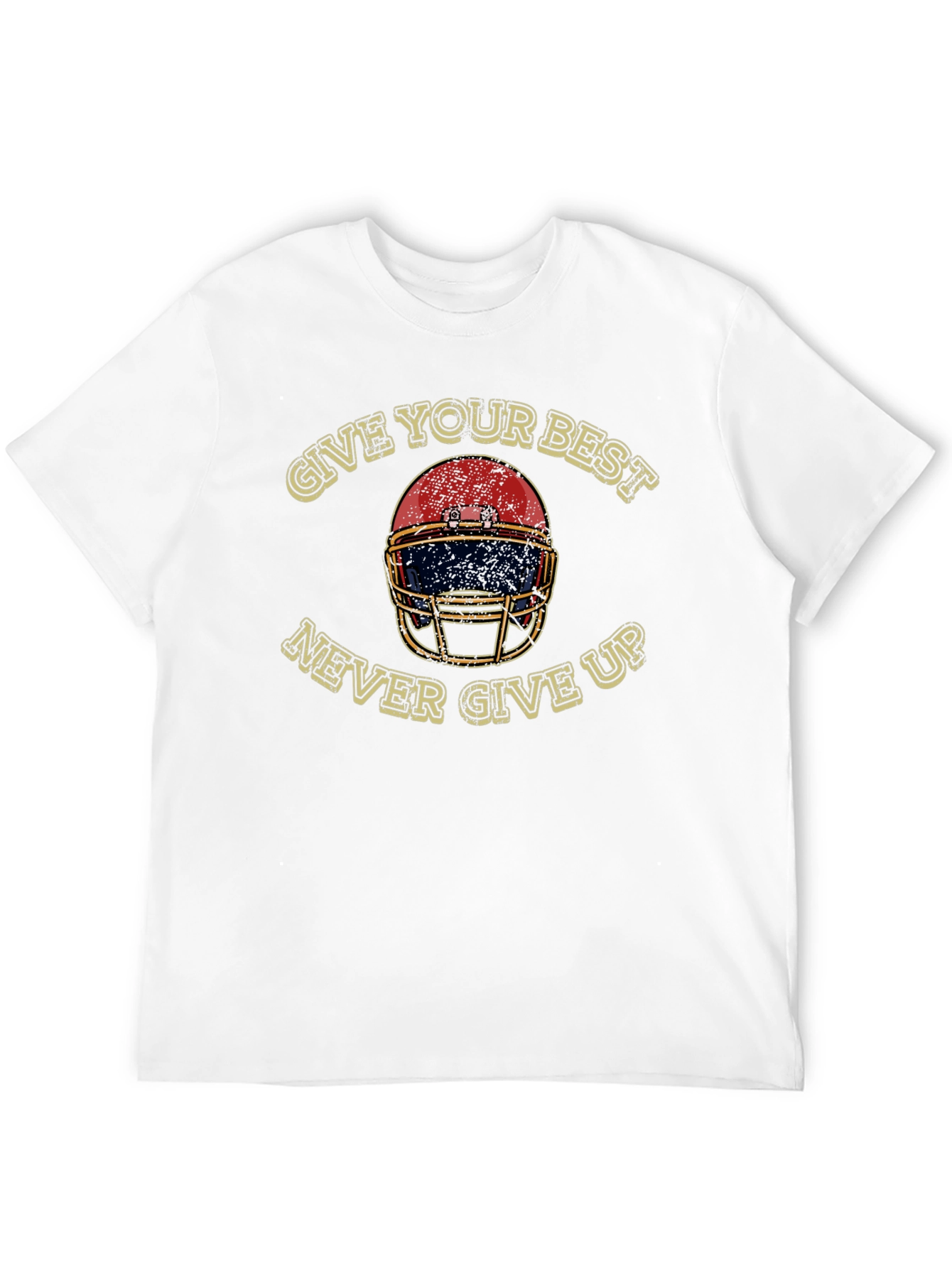 Motivational Football Helmet T-Shirt
