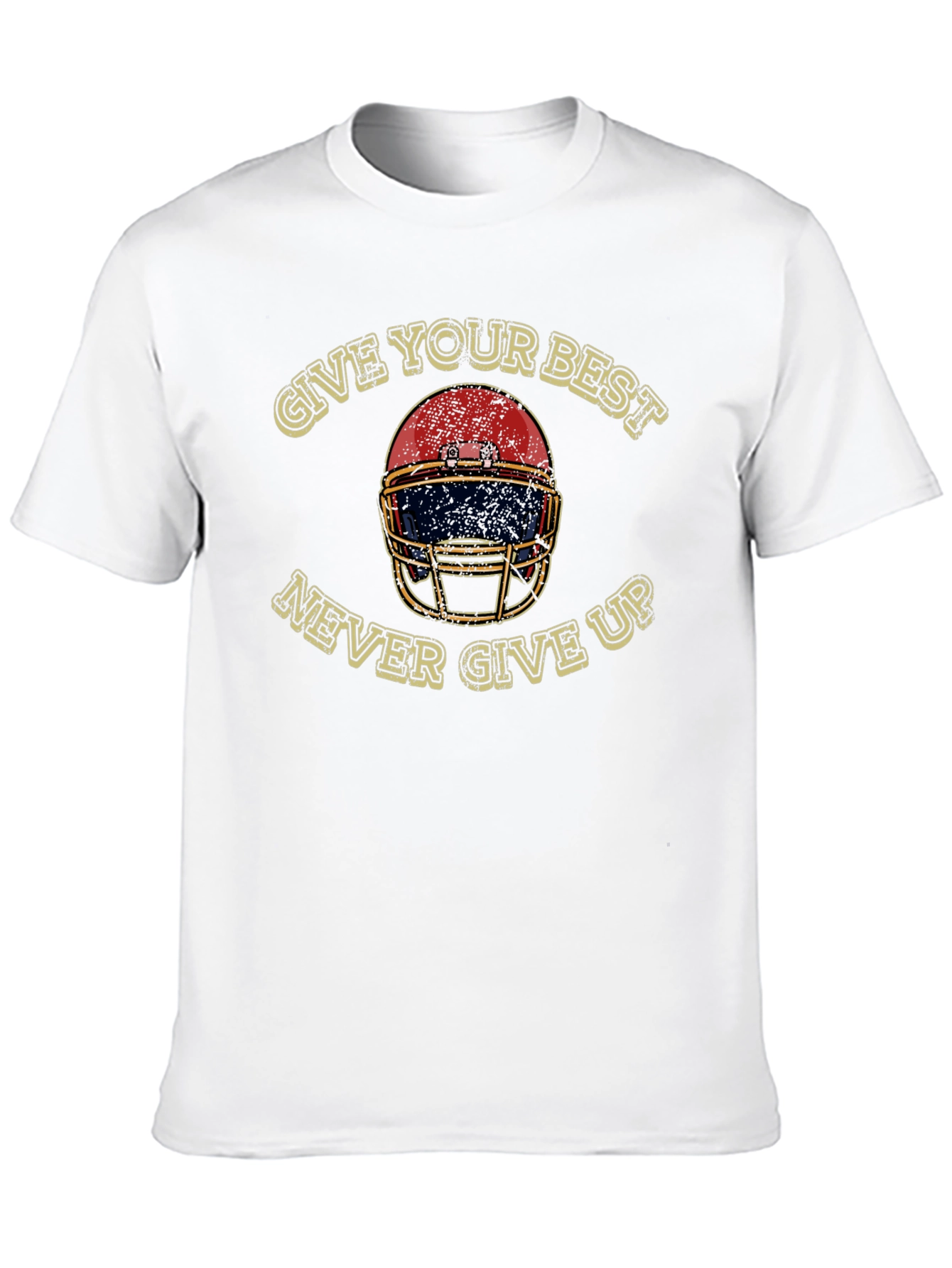 Motivational Football Helmet T-Shirt