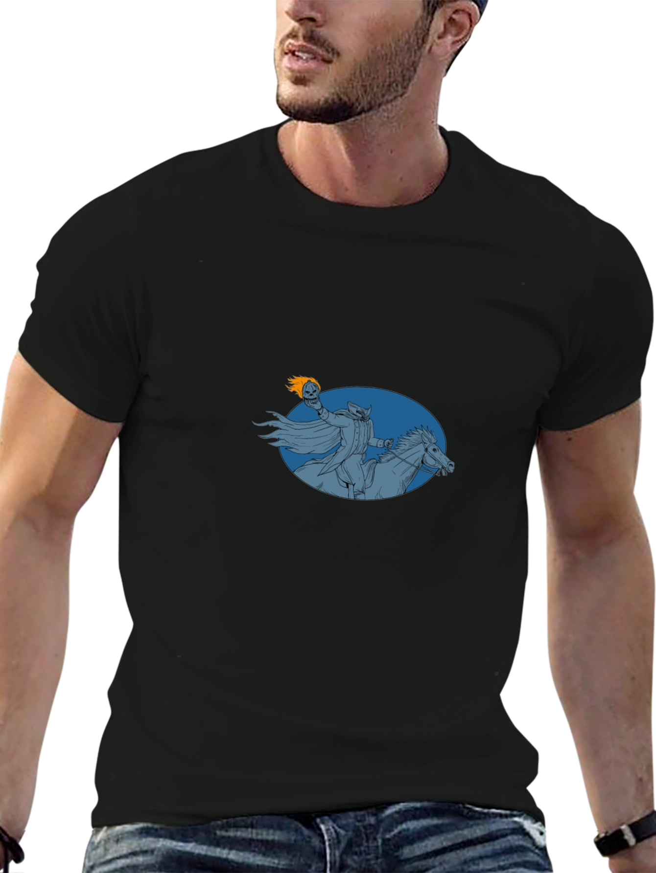 Headless Horseman Black T-Shirt