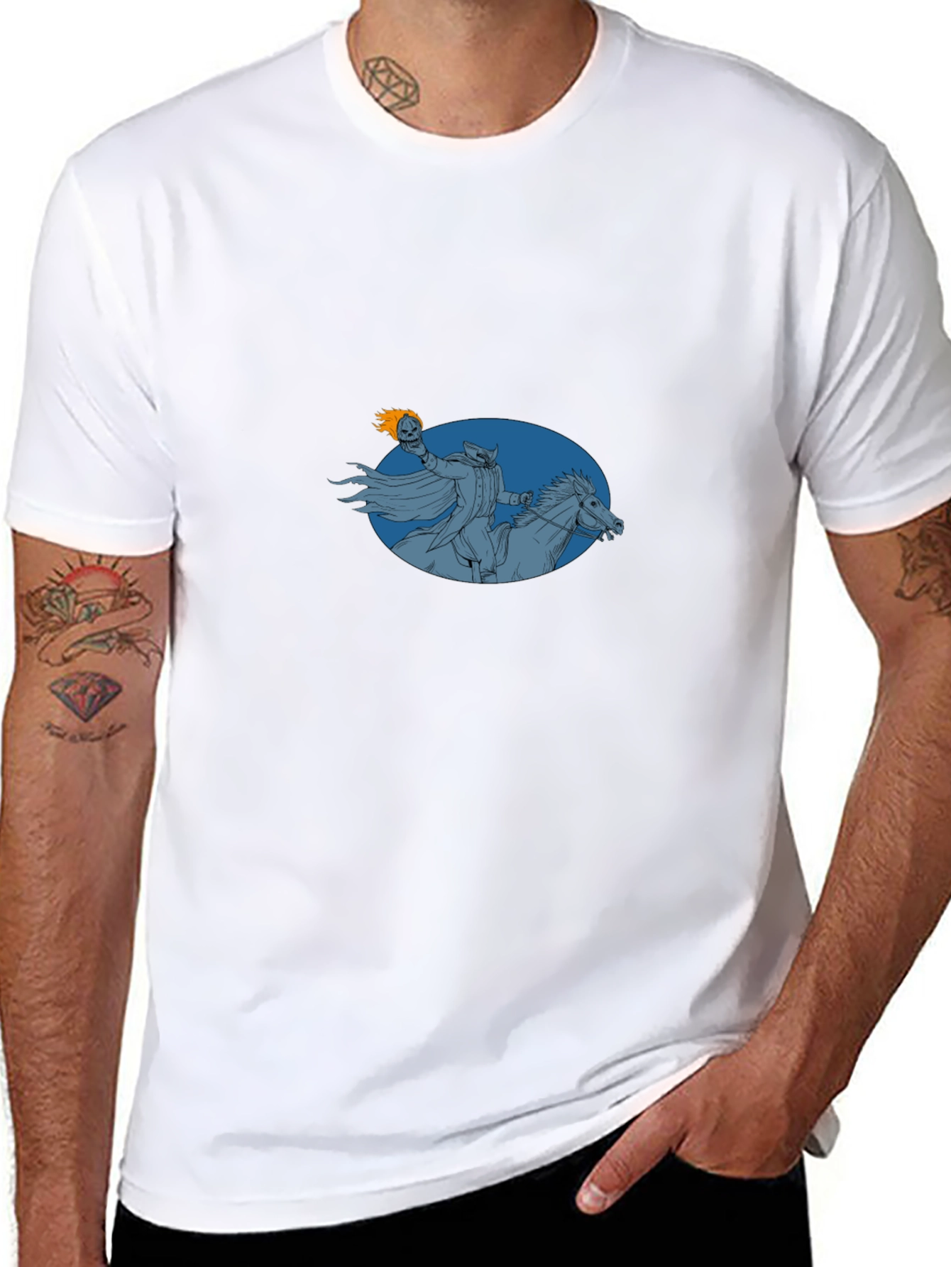 Headless Horseman Black T-Shirt