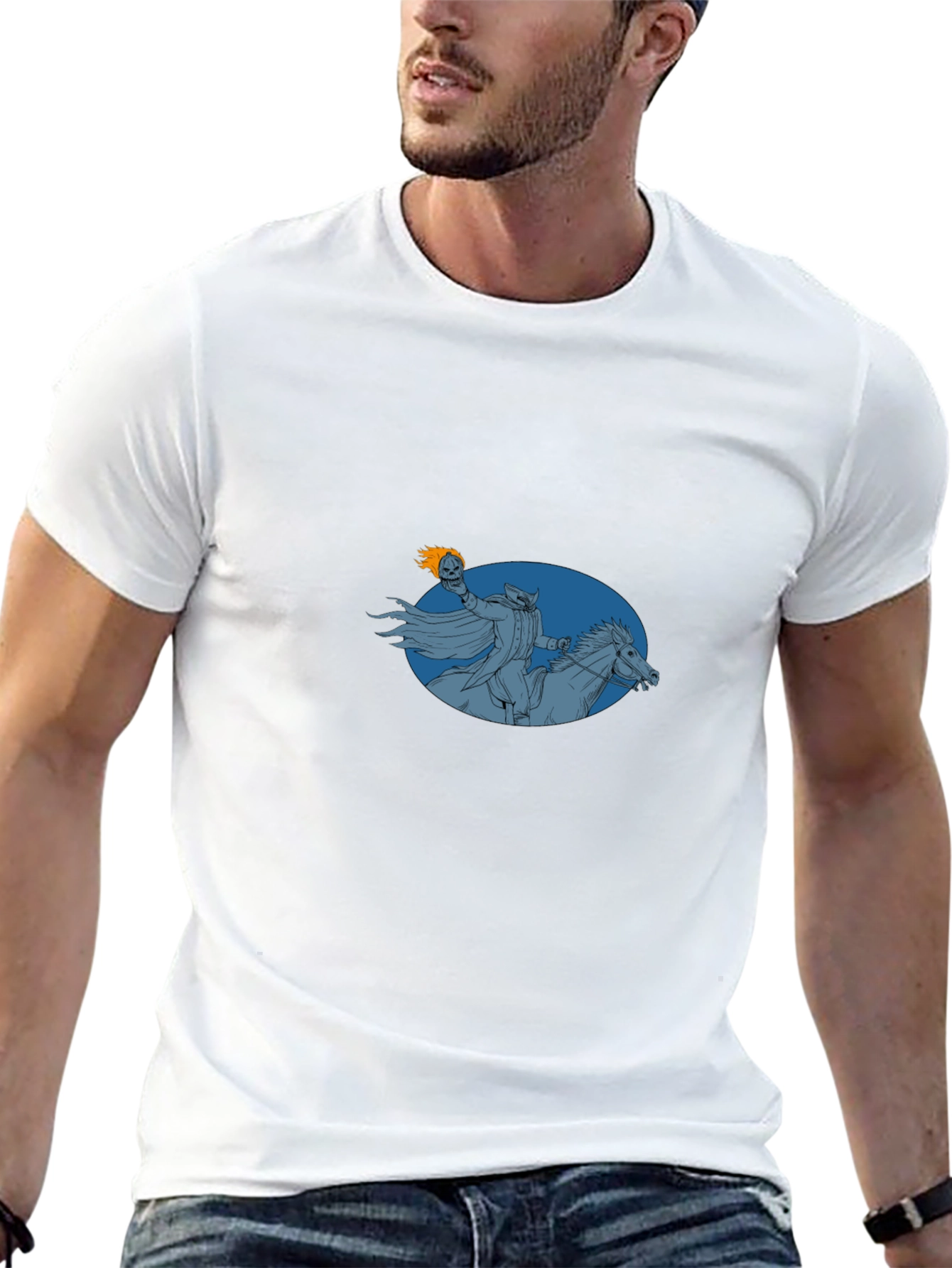 Headless Horseman Black T-Shirt