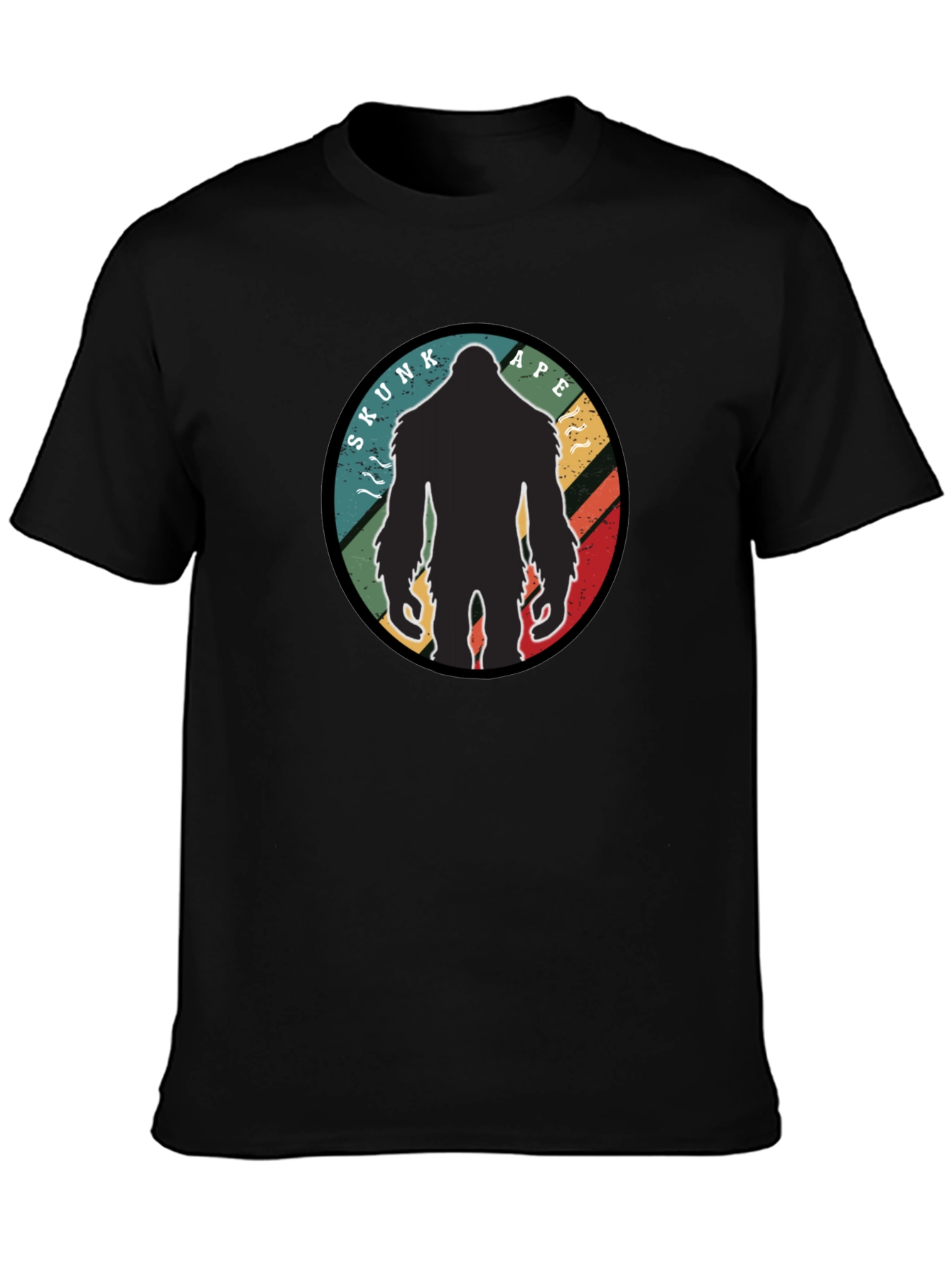 Skunk Ape T-Shirt - Retro Bigfoot Design