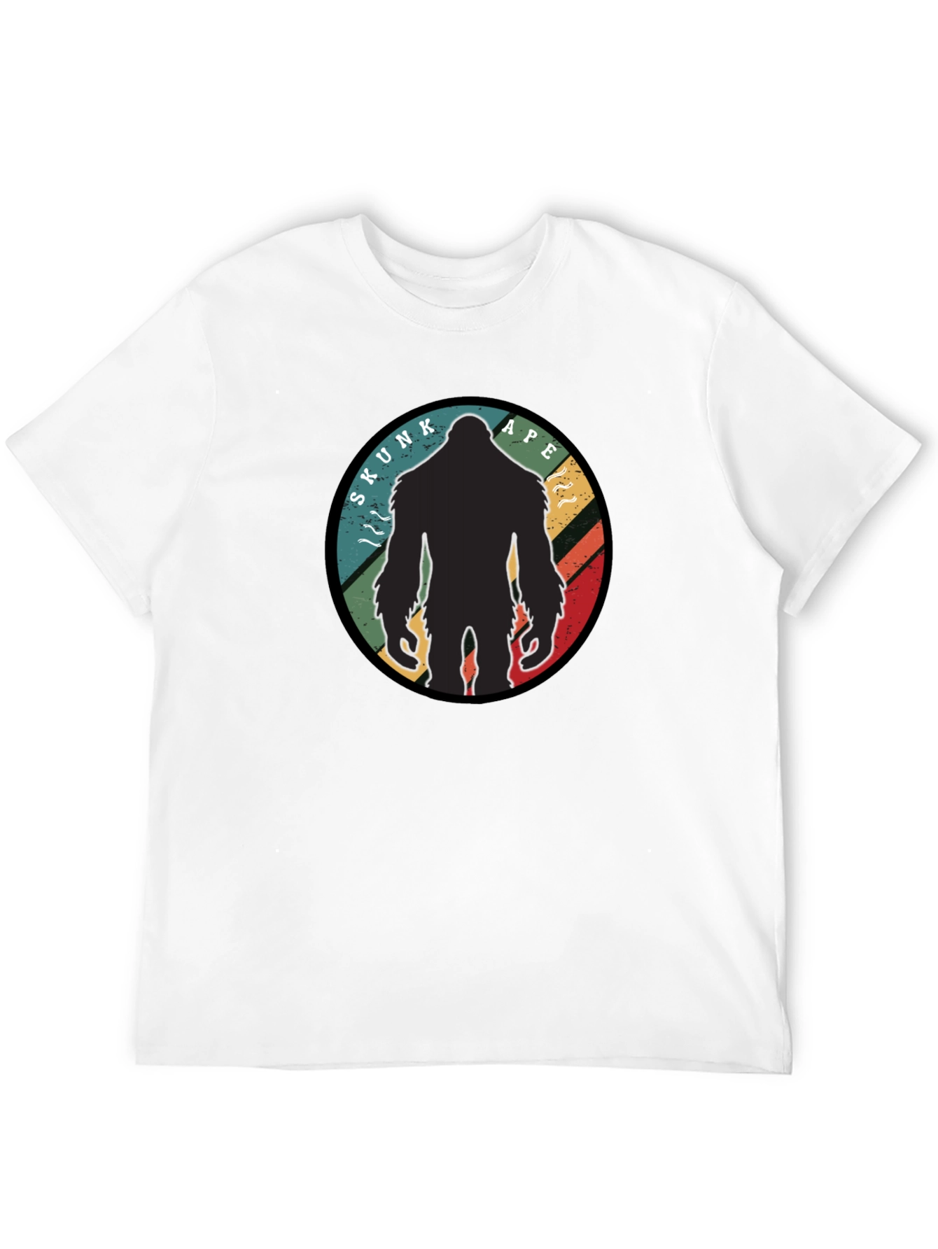 Skunk Ape T-Shirt - Retro Bigfoot Design