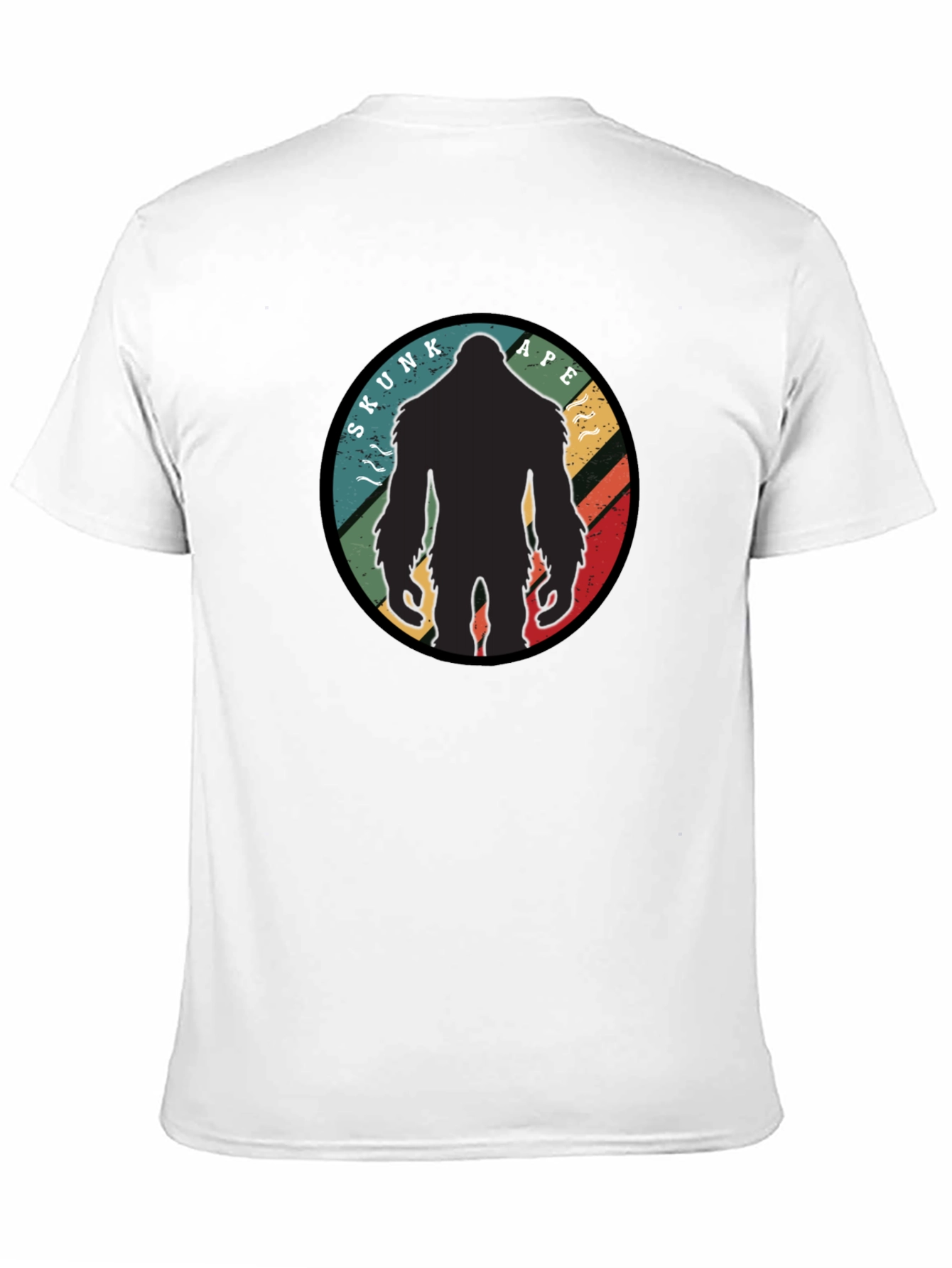 Skunk Ape T-Shirt - Retro Bigfoot Design