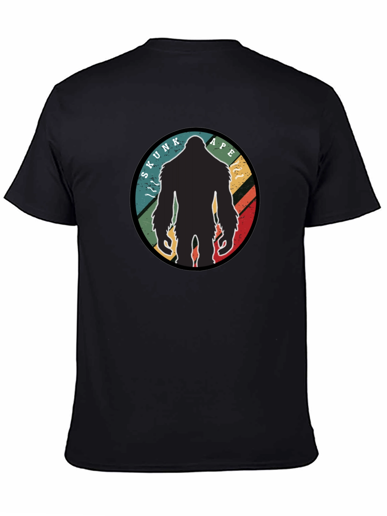 Skunk Ape T-Shirt - Retro Bigfoot Design
