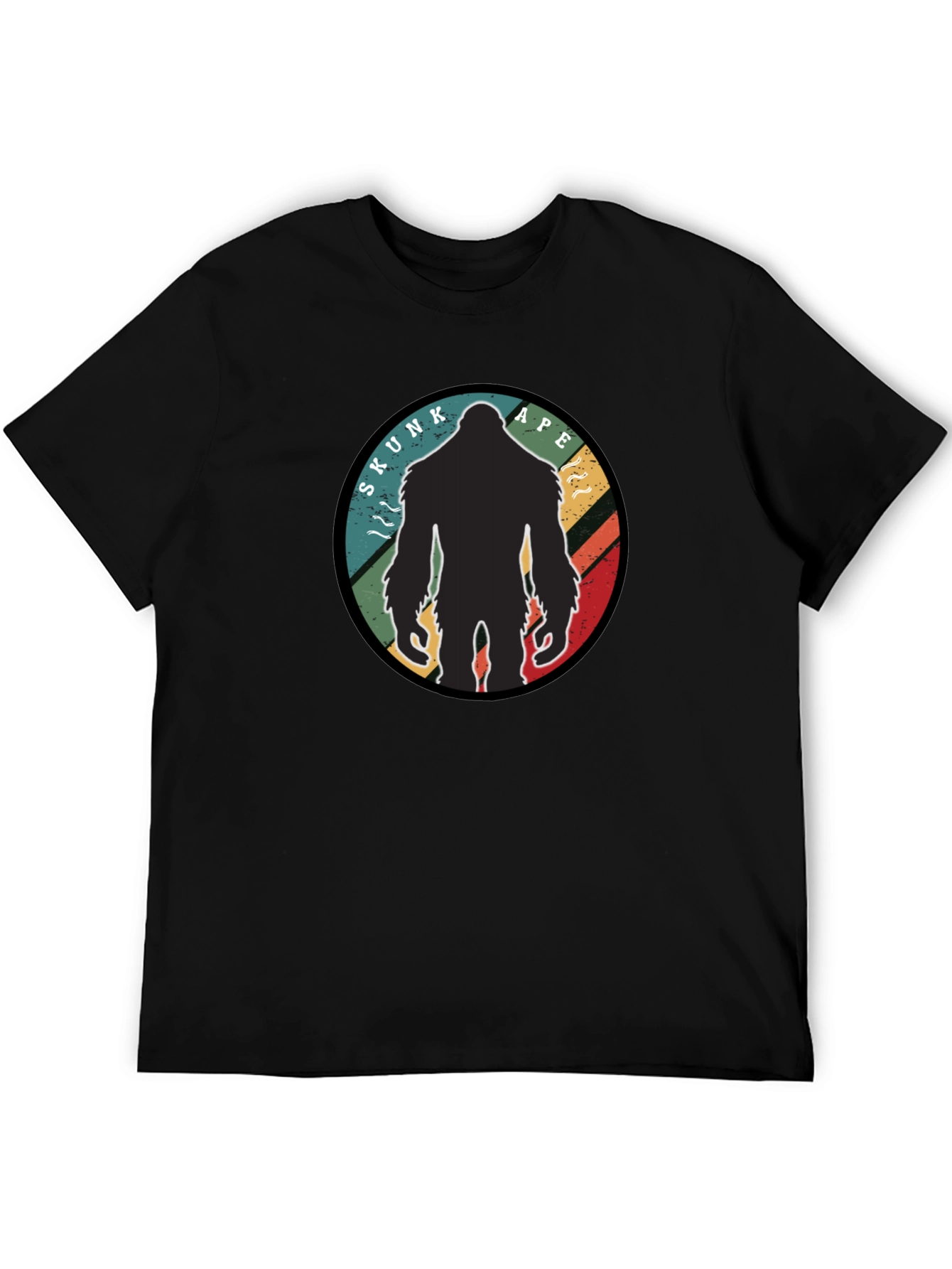 Skunk Ape T-Shirt - Retro Bigfoot Design