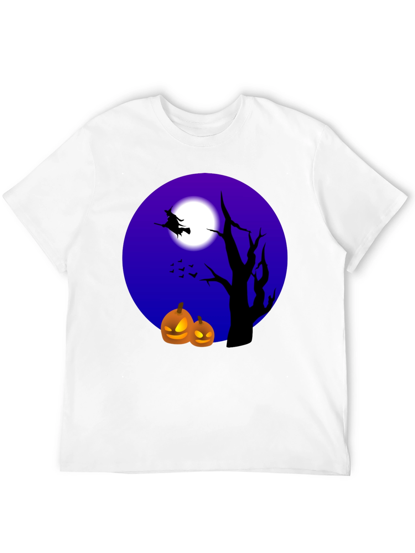 Halloween Witch and Pumpkin T-Shirt
