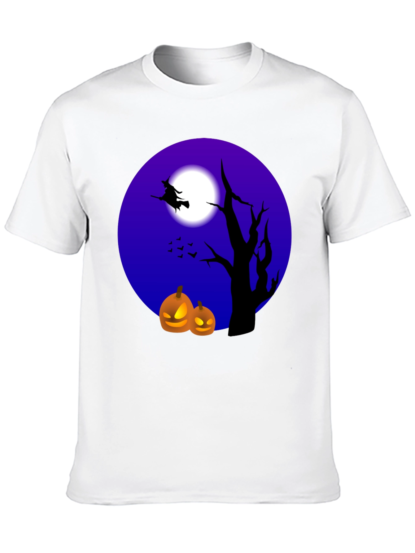 Halloween Witch and Pumpkin T-Shirt