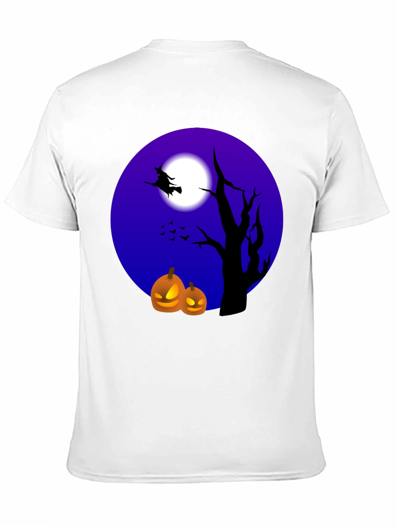 Halloween Witch and Pumpkin T-Shirt