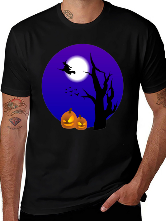 Halloween Witch and Pumpkin T-Shirt