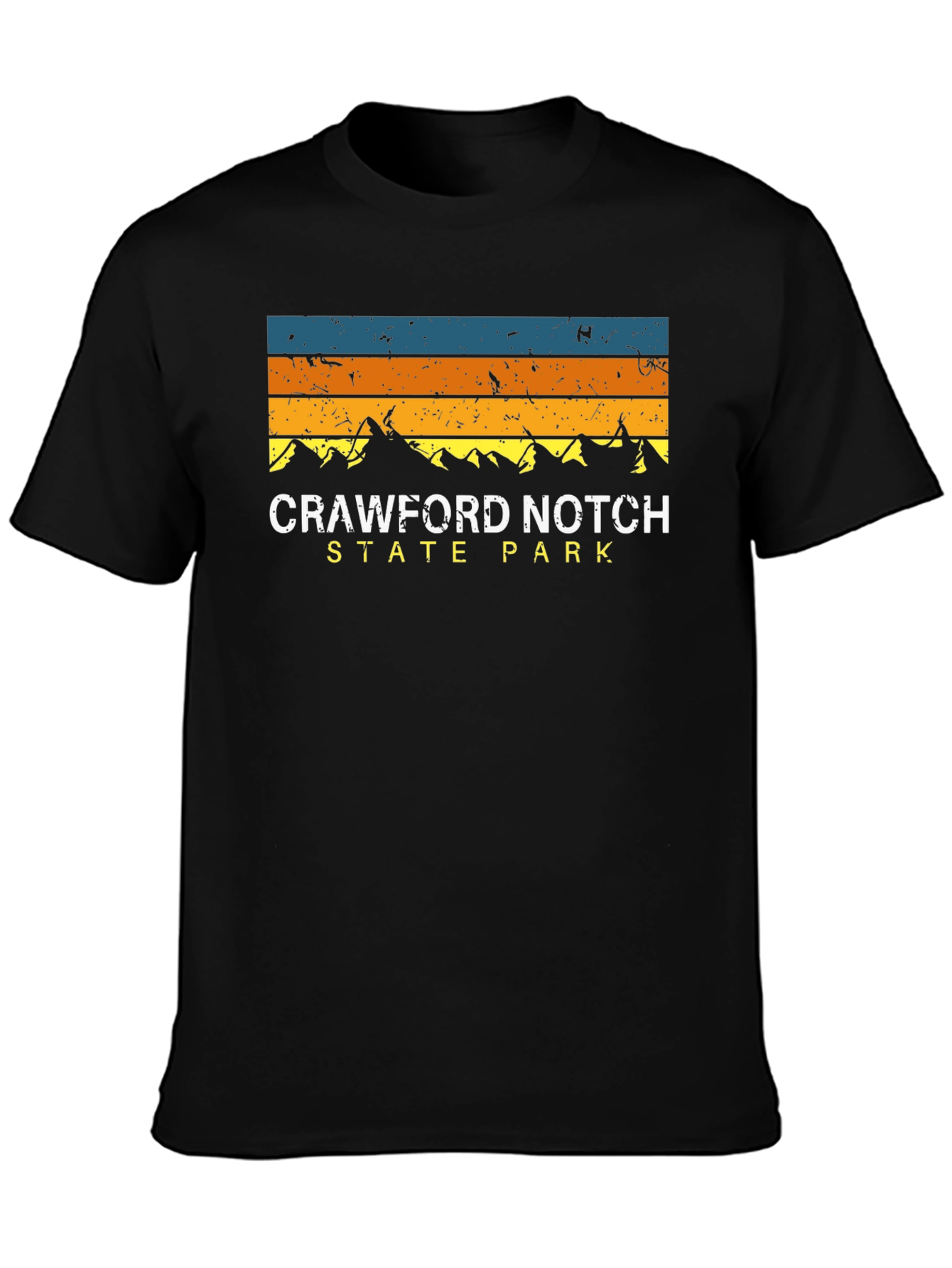 Crawford Notch State Park Retro T-Shirt