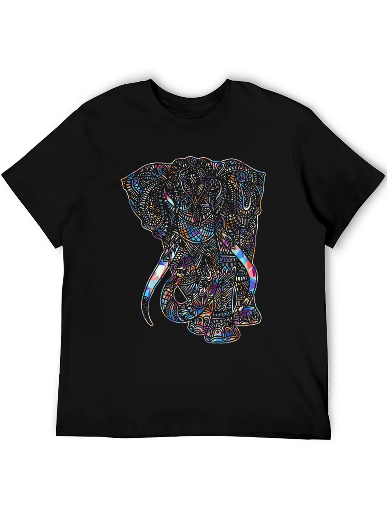 Abstract Elephant Graphic T-Shirt - Unique Art Tee