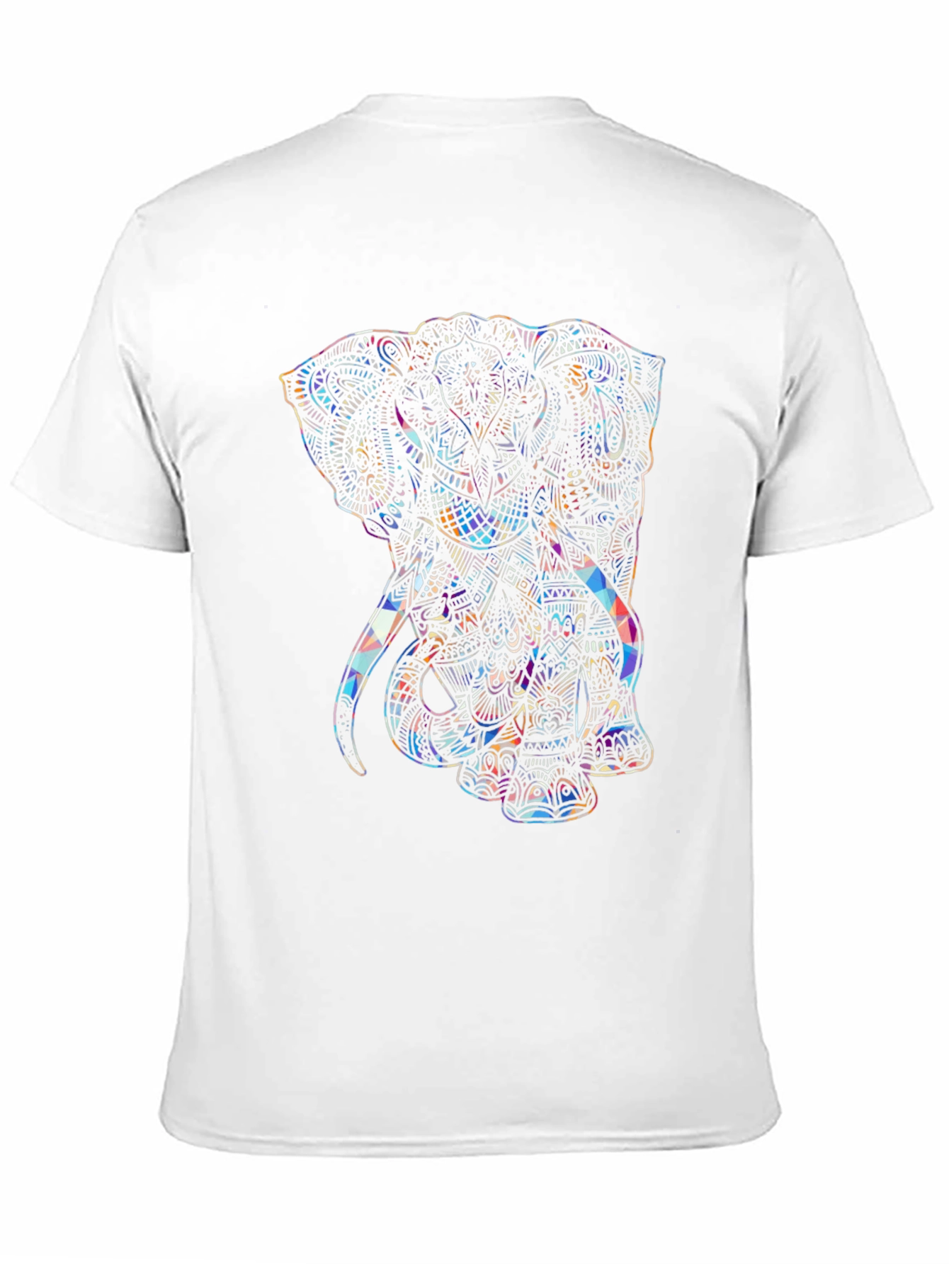 Abstract Elephant Graphic T-Shirt - Unique Art Tee