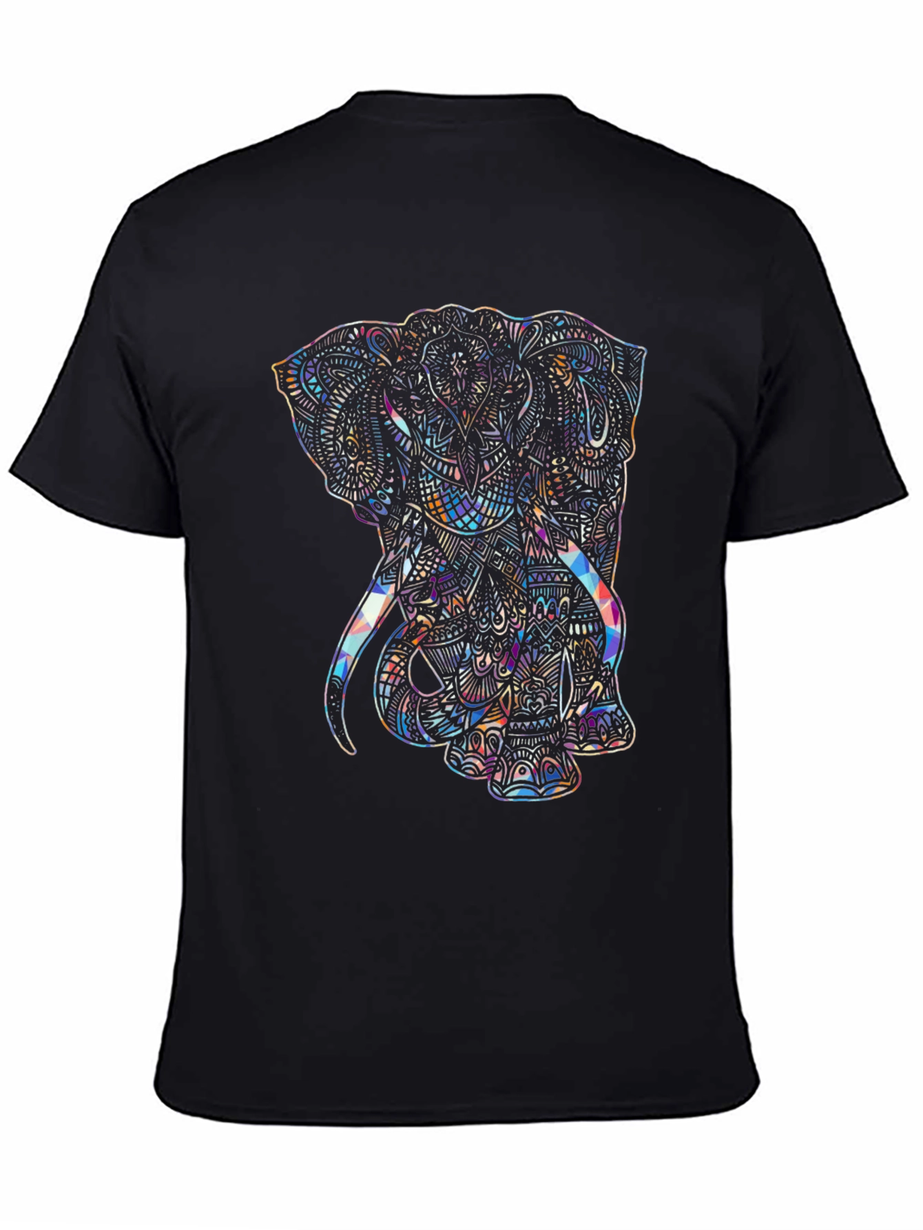 Abstract Elephant Graphic T-Shirt - Unique Art Tee
