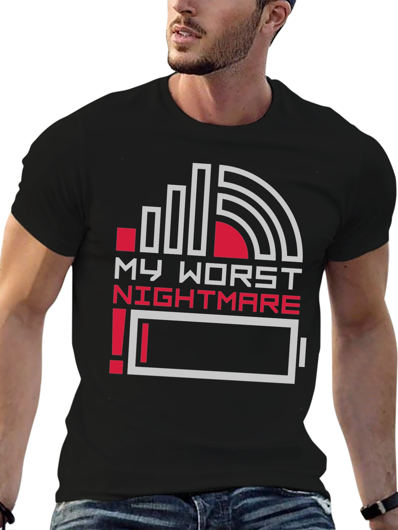 My Worst Nightmare Low Battery T-Shirt