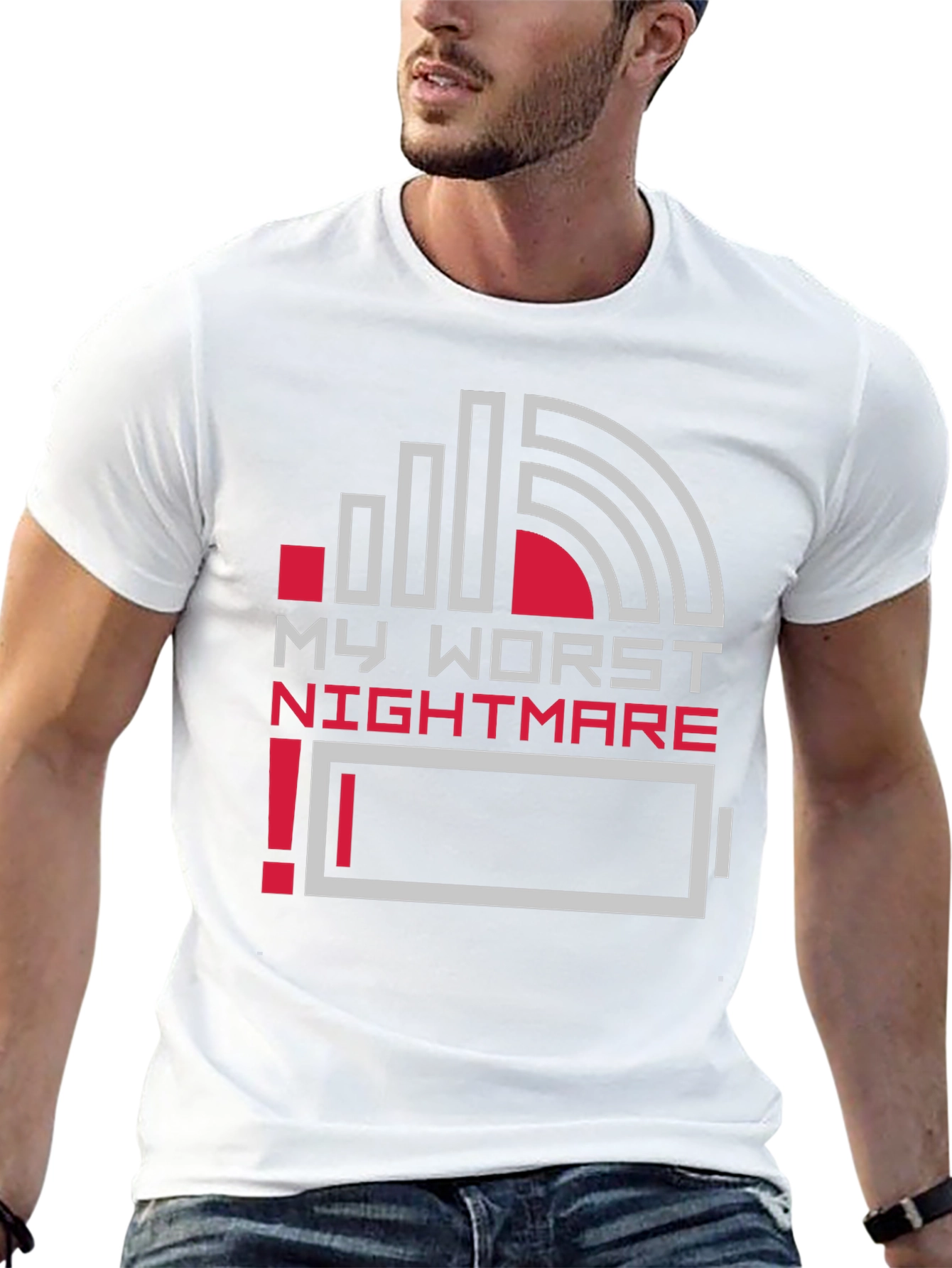 My Worst Nightmare Low Battery T-Shirt