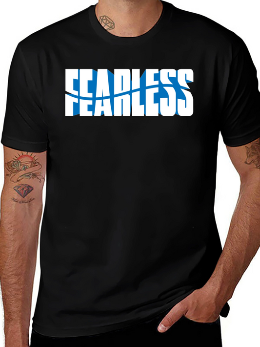 Fearless Graphic Tee - Mens Black T-Shirt