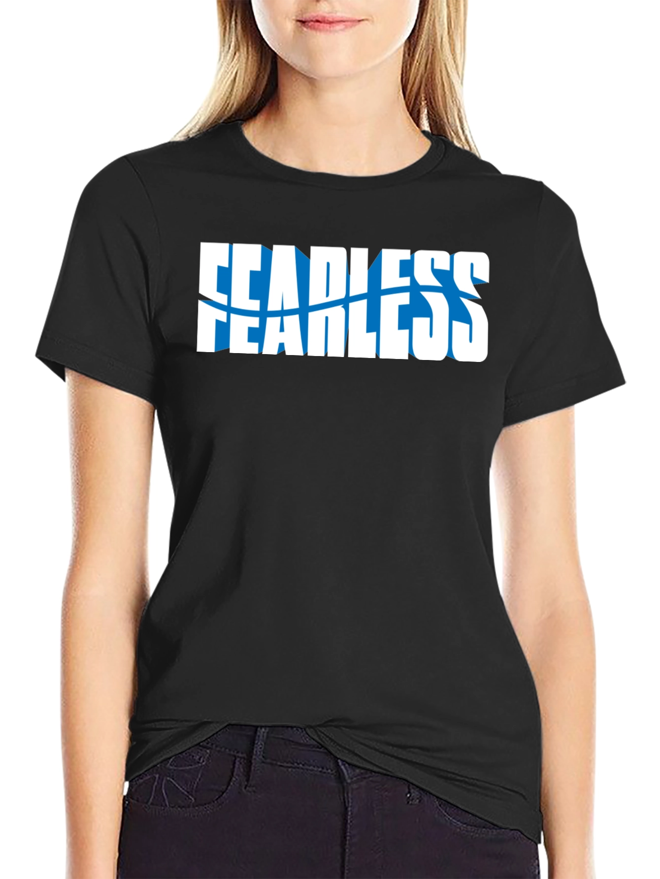 Fearless Graphic Tee - Mens Black T-Shirt