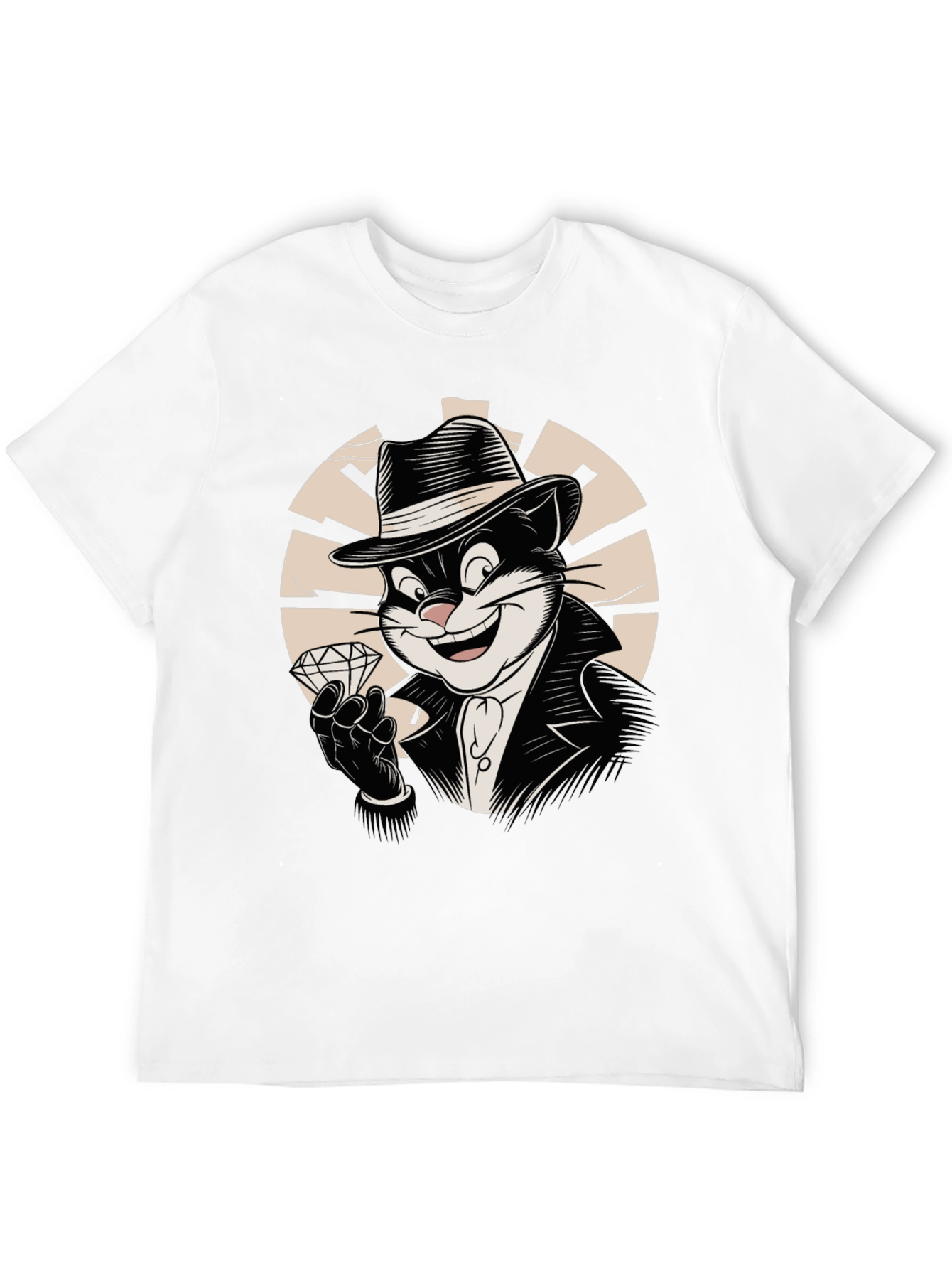 Cool Cat Gangster T-Shirt