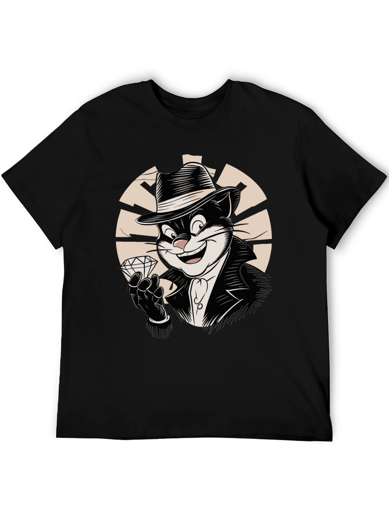 Cool Cat Gangster T-Shirt