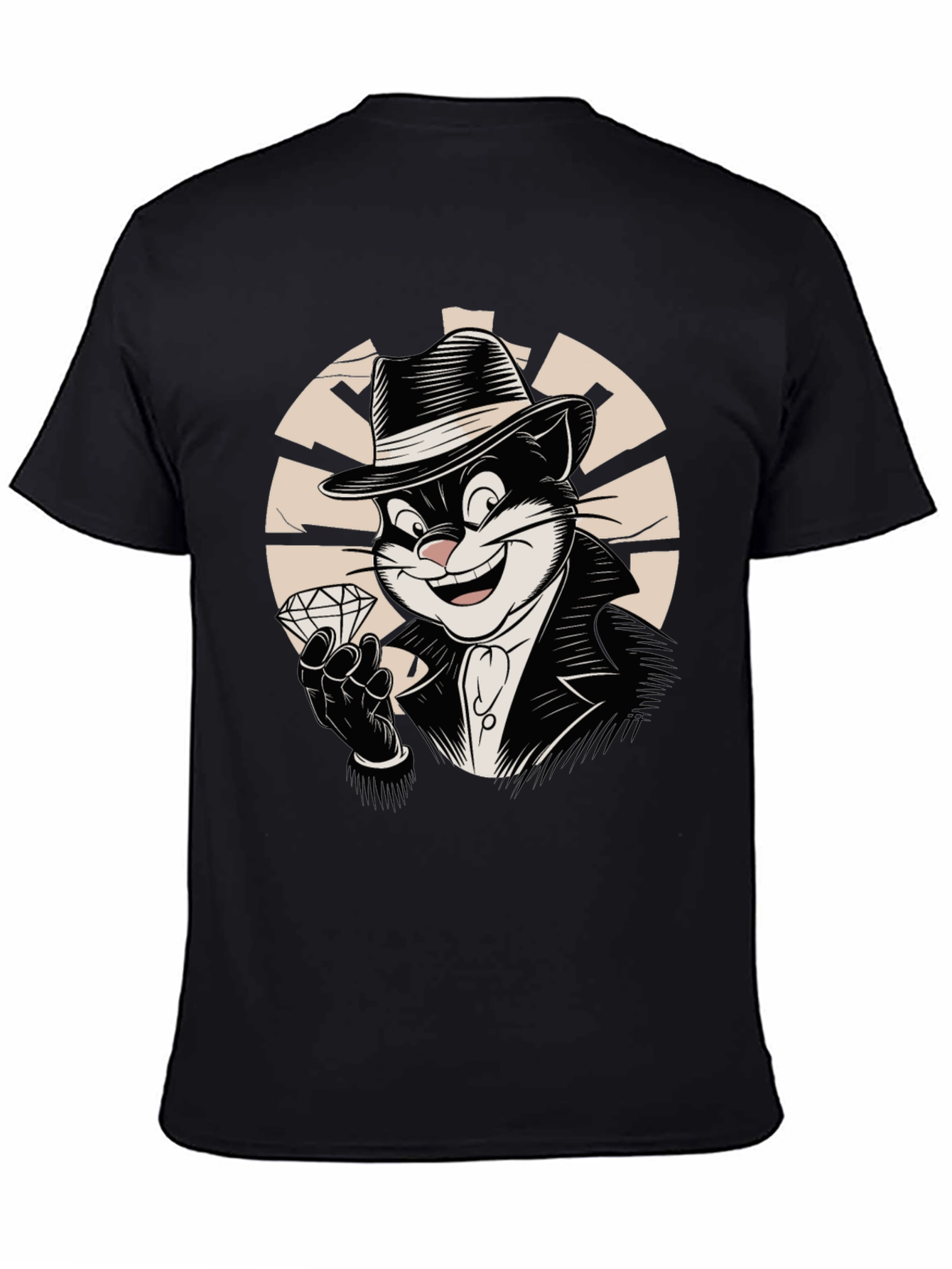 Cool Cat Gangster T-Shirt