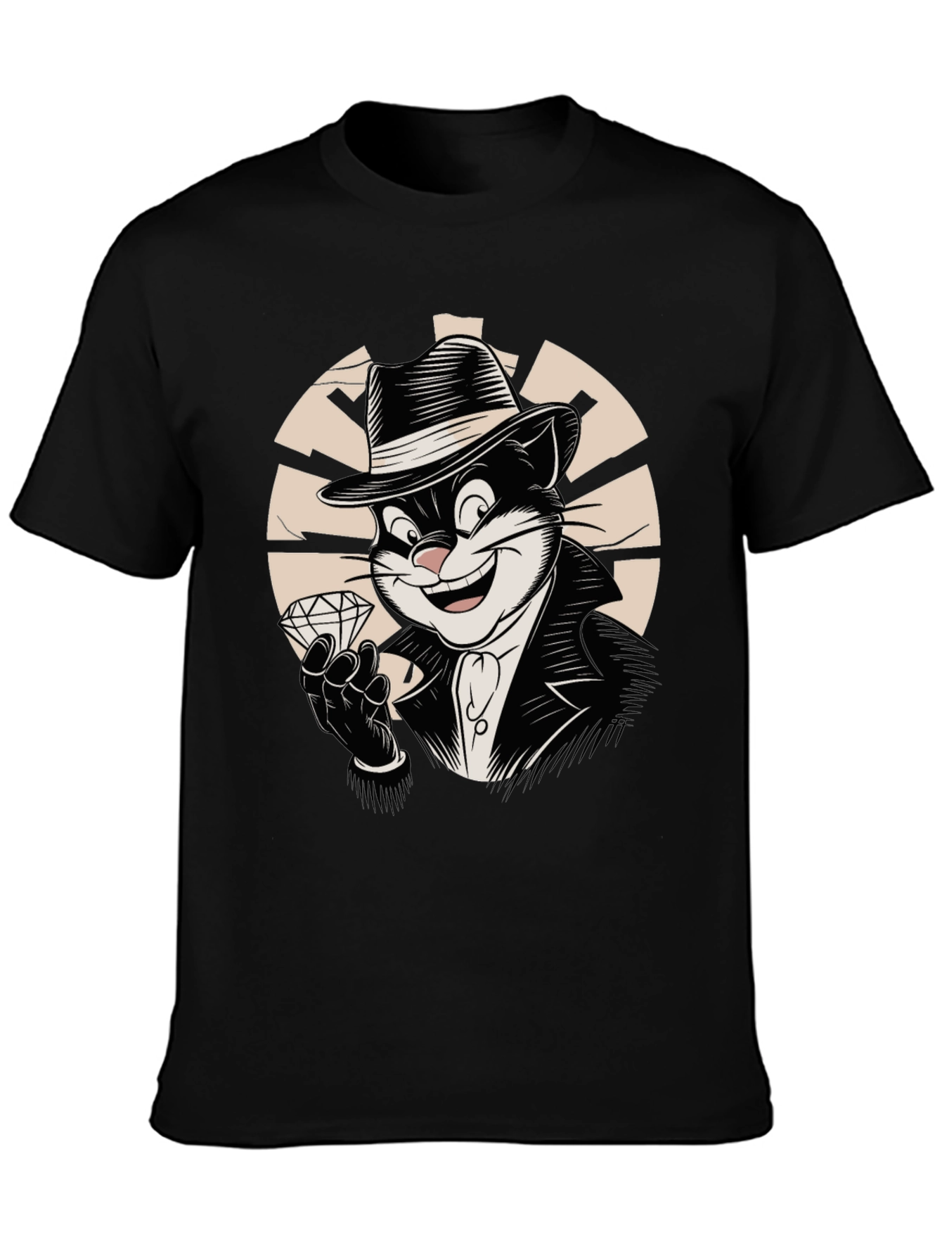 Cool Cat Gangster T-Shirt