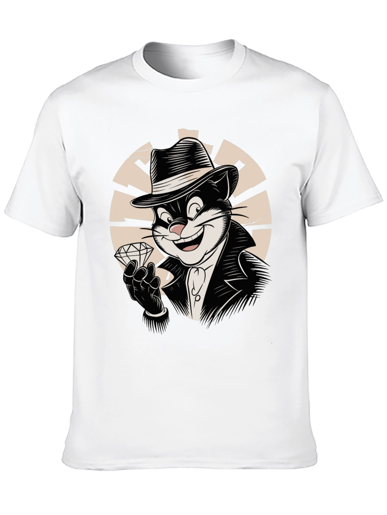 Cool Cat Gangster T-Shirt