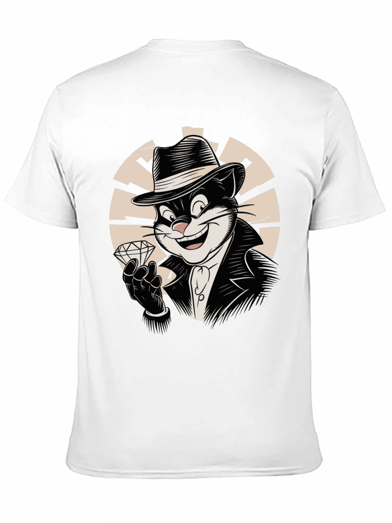 Cool Cat Gangster T-Shirt